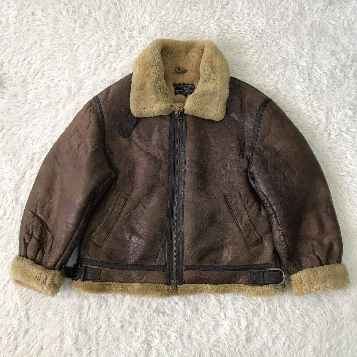 Military Vintage B3 military clothing air force jacket U.S Army Style