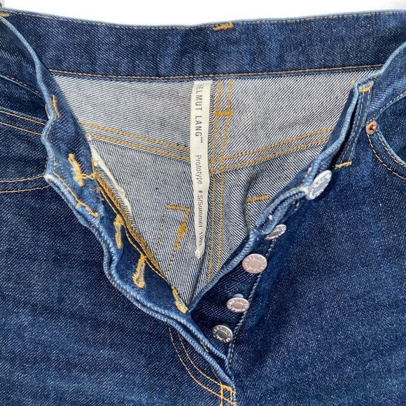 Helmut Lang Helmut Lang Prototype jeans from Spring/Summer 1997 Size 27" / US 4 / IT 40 - 7 Thumbnail