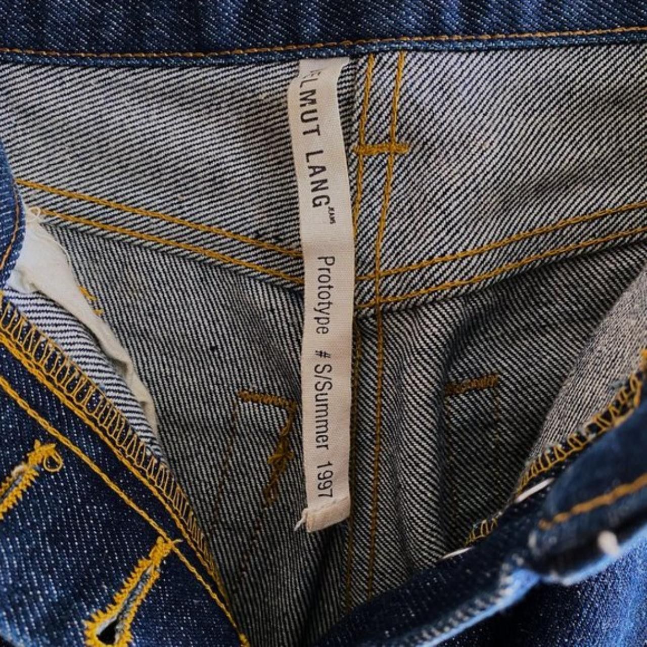 Helmut Lang Helmut Lang Prototype jeans from Spring/Summer 1997 Size 27" / US 4 / IT 40 - 2 Thumbnail
