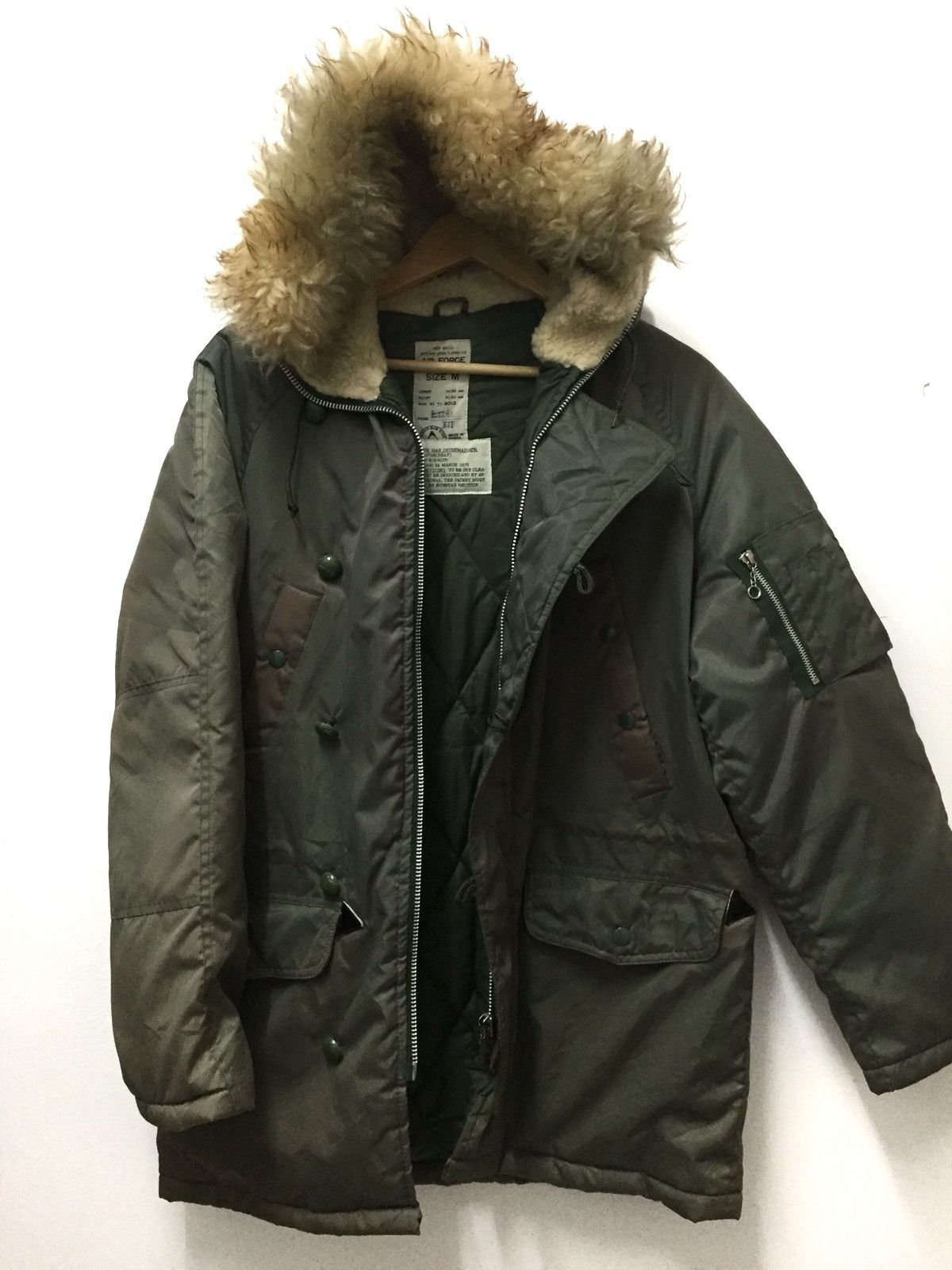 💥 SALE💥AIR FORCE MADE IN KOREA Parkas / Hooded/ Bomber