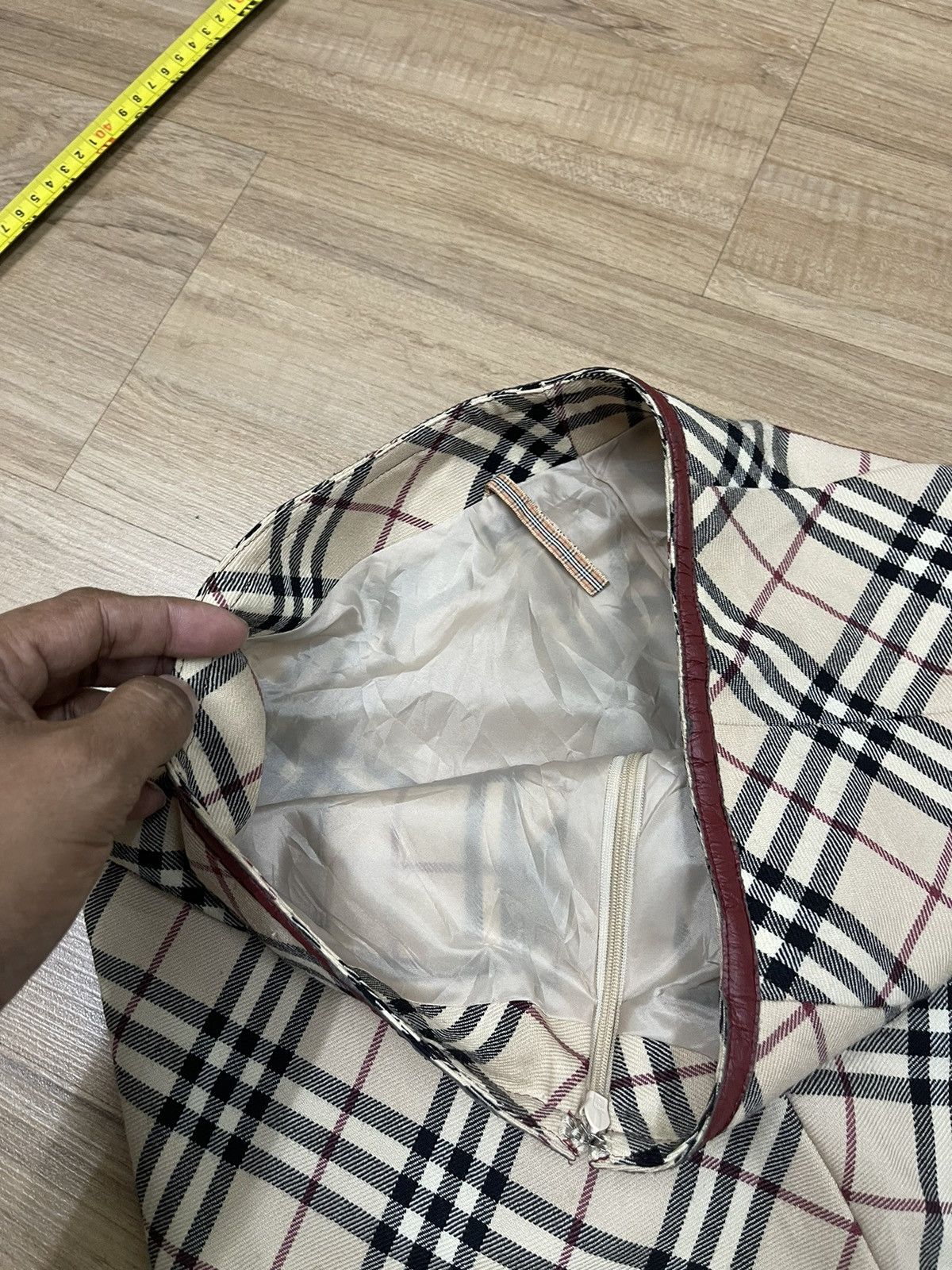 Burberry Burberry Full Nova Check Skirt Size 26" / US 2 / IT 38 - 2 Thumbnail