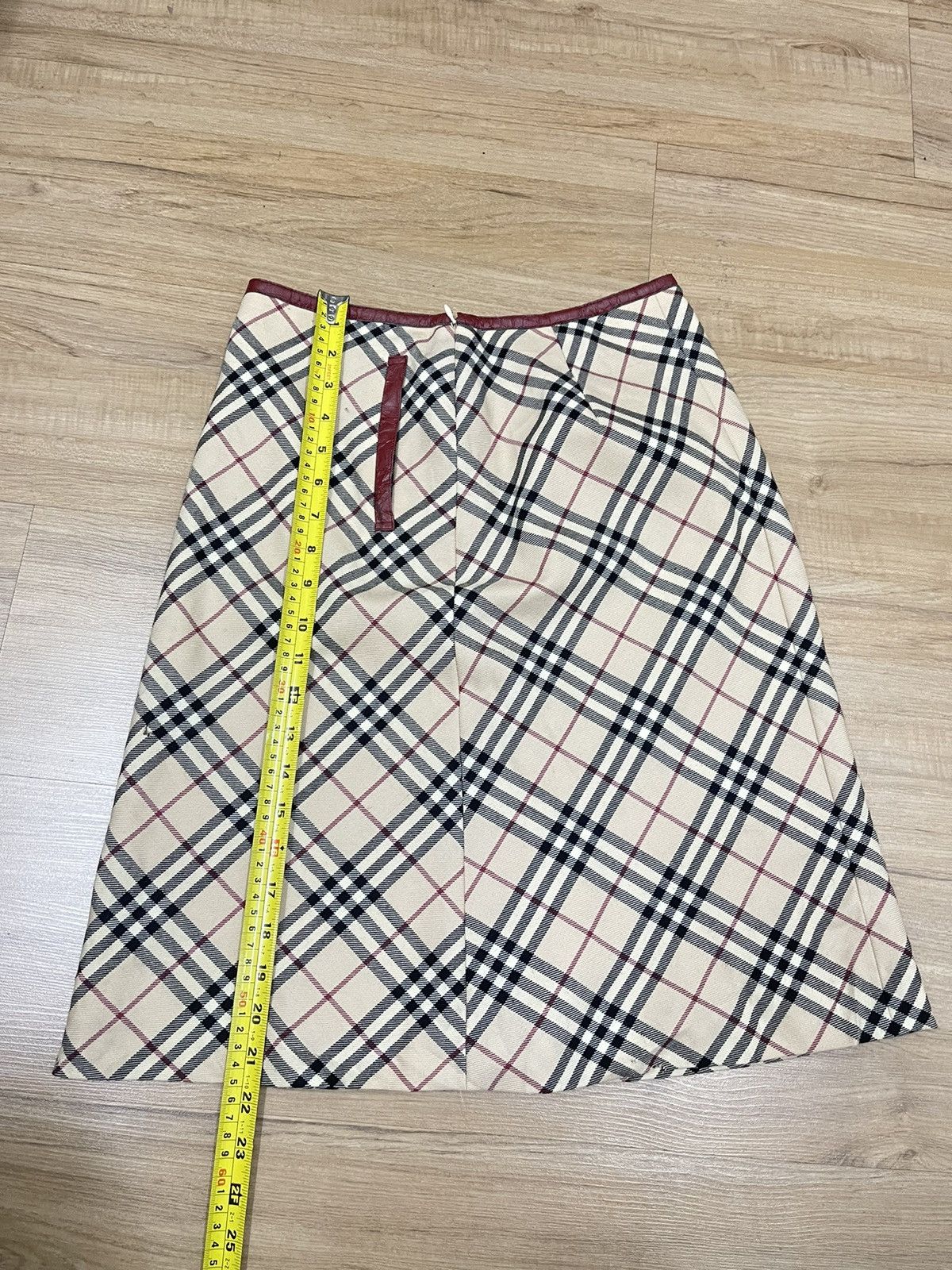 Burberry Burberry Full Nova Check Skirt Size 26" / US 2 / IT 38 - 7 Thumbnail