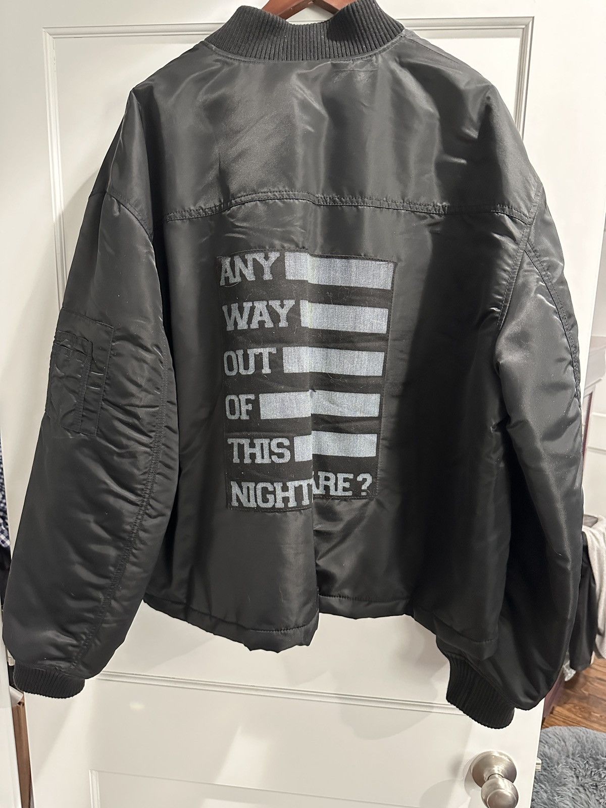 ICONIC RAF SIMONS NIGHTMARE BOMBER OVERSIZED 56 X LARGE
