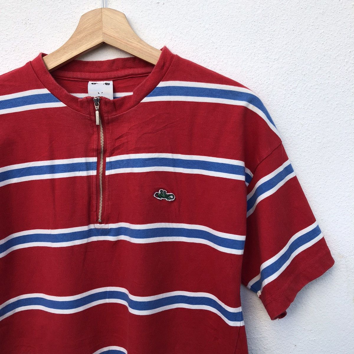 Japanese Brand X-GIRL SHORT SLEEVE T-SHIRT STRIPE RILEX DESIGN Size US M / EU 48-50 / 2 - 3 Thumbnail