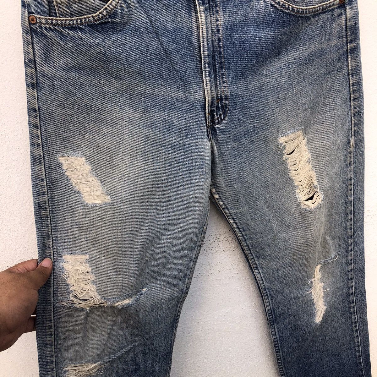 Levi's VINTAGE DISTRESSED LEVI’S JEANS ORANGE TAG Size US 32 / EU 48 - 5 Thumbnail
