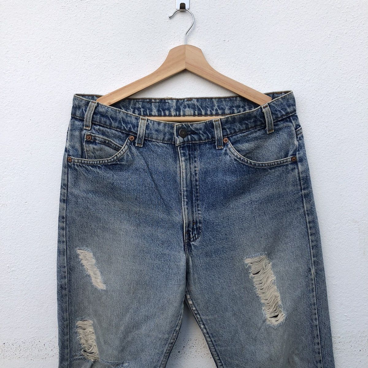 Levi's VINTAGE DISTRESSED LEVI’S JEANS ORANGE TAG Size US 32 / EU 48 - 3 Thumbnail