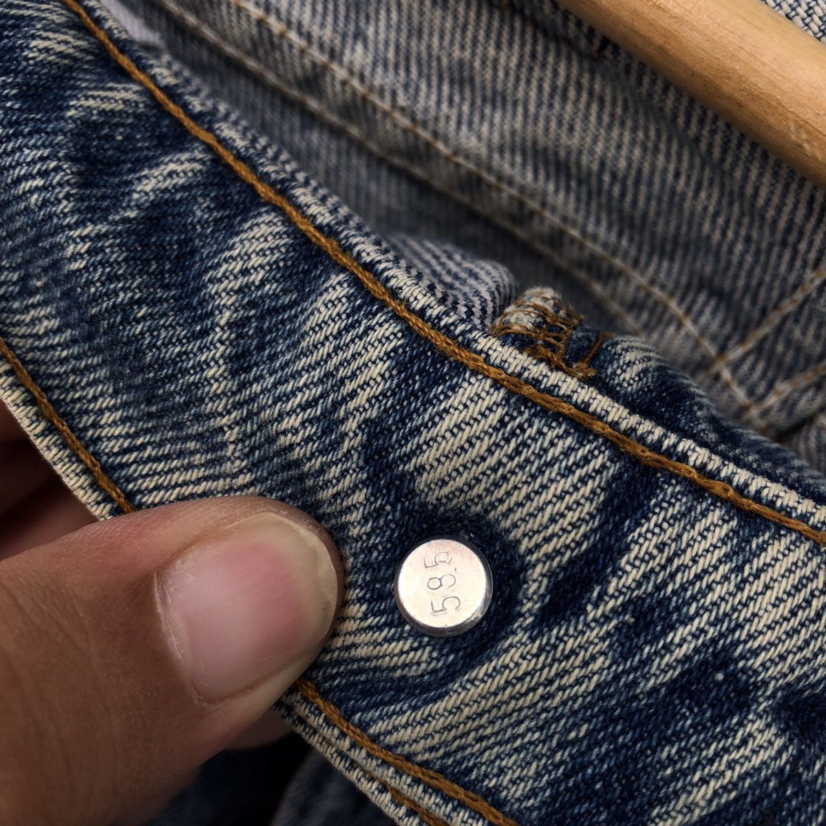 Levi's VINTAGE DISTRESSED LEVI’S JEANS ORANGE TAG Size US 32 / EU 48 - 9 Thumbnail