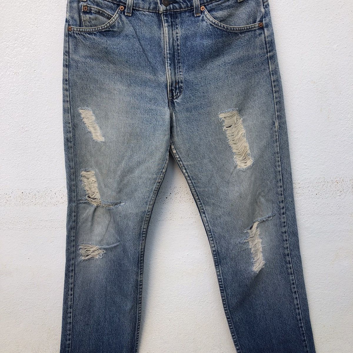 Levi's VINTAGE DISTRESSED LEVI’S JEANS ORANGE TAG Size US 32 / EU 48 - 4 Thumbnail