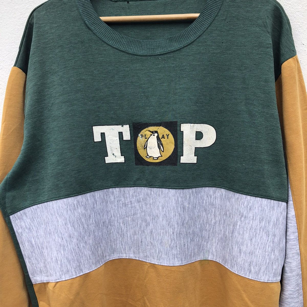 Japanese Brand × Vintage MULTI COLOUR BOX SWEATSHIRT TOP PLAY BIG LOGO Size US M / EU 48-50 / 2 - 3 Thumbnail