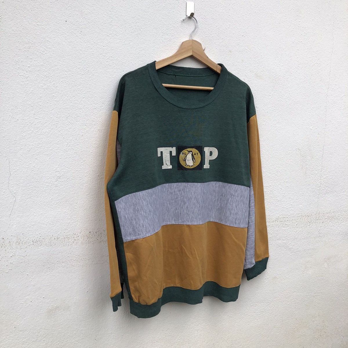 Japanese Brand × Vintage MULTI COLOUR BOX SWEATSHIRT TOP PLAY BIG LOGO Size US M / EU 48-50 / 2 - 2 Thumbnail