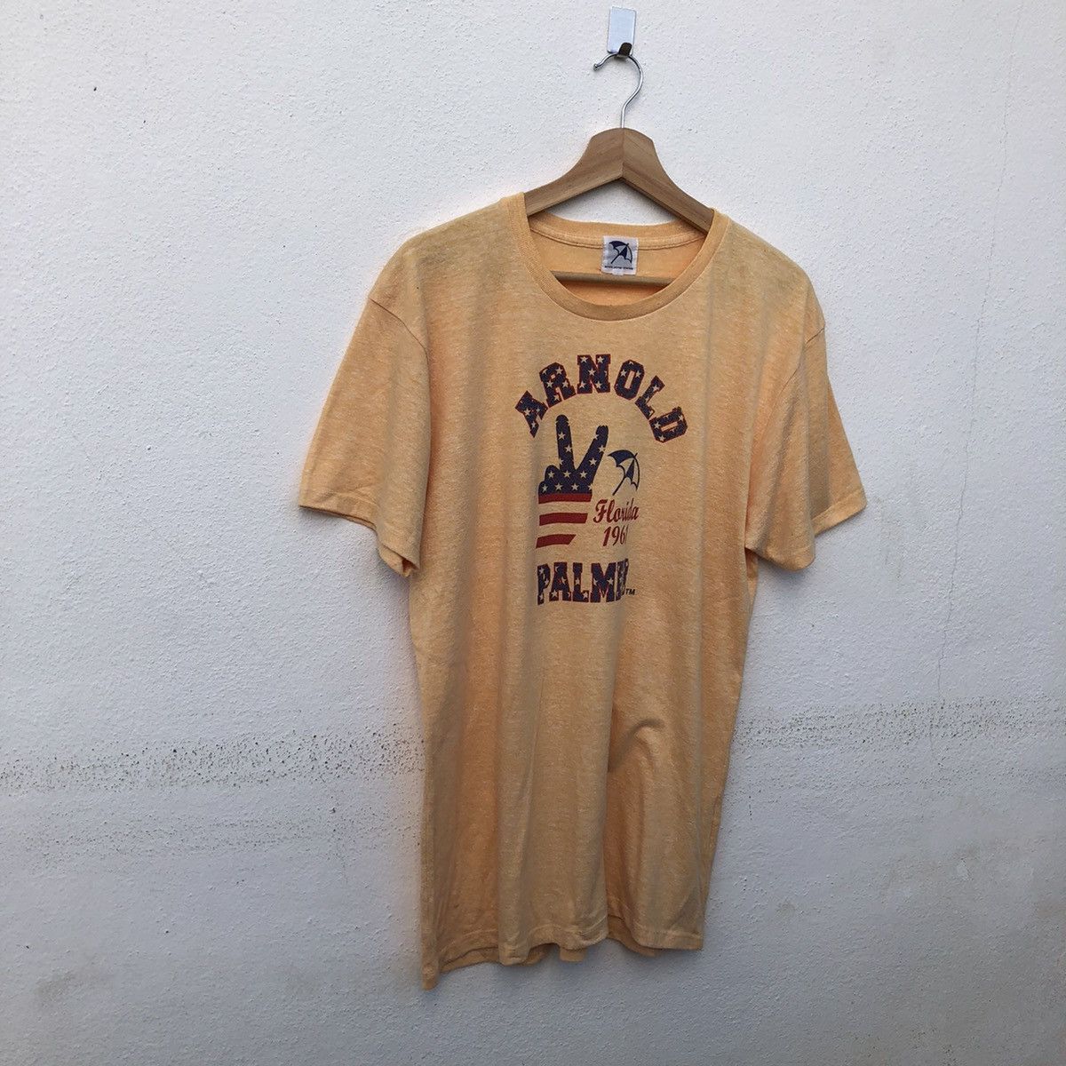 Japanese Brand ARNOLD PALMER BIG LOGO SHORT SLEEVE T-SHIRT Size US M / EU 48-50 / 2 - 2 Thumbnail