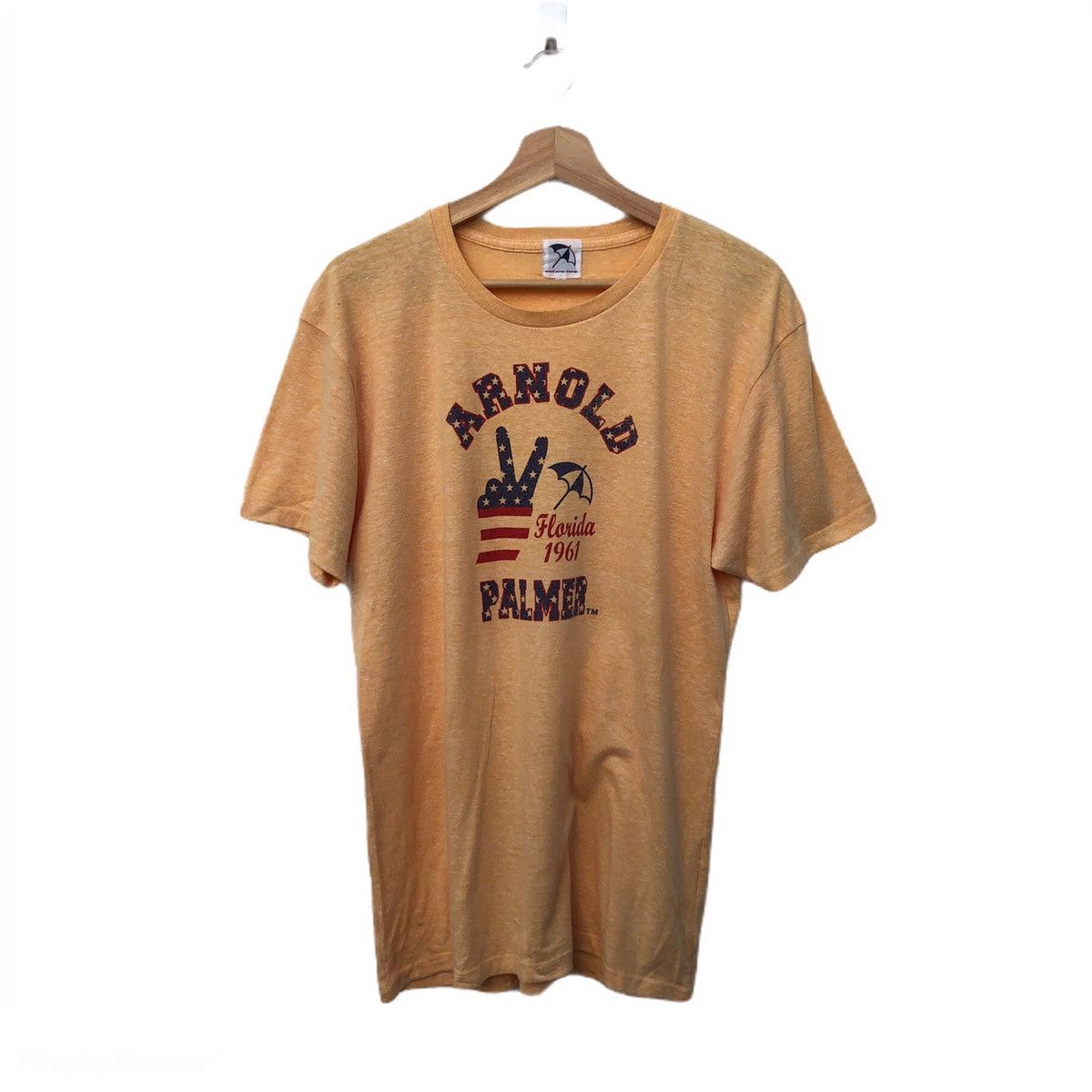 Japanese Brand ARNOLD PALMER BIG LOGO SHORT SLEEVE T-SHIRT Size US M / EU 48-50 / 2 - 1 Thumbnail