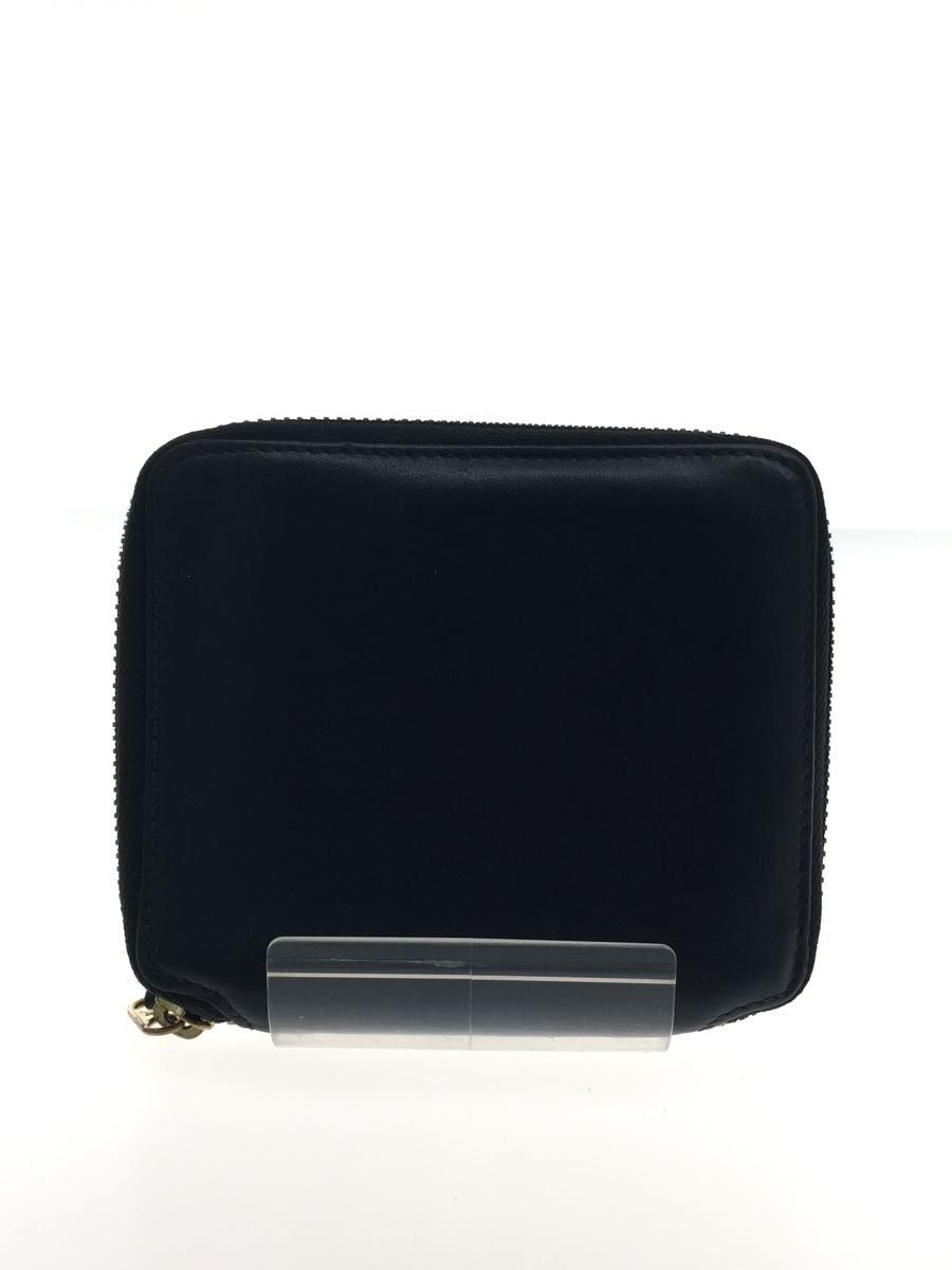 Wallet Black Leather Bi-fold Zip
