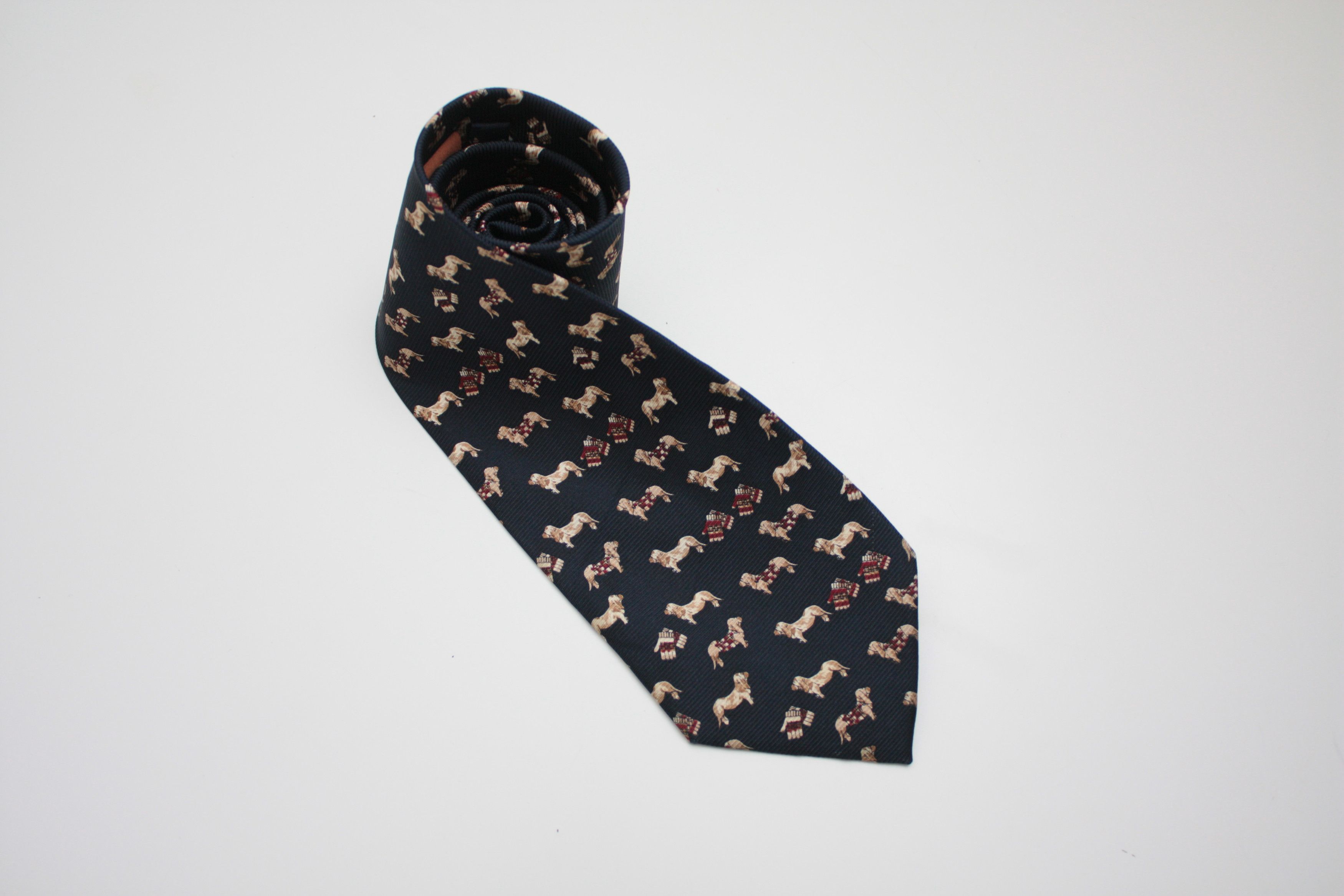 Missoni Missoni Navy Silk Tie Made In Italy Size ONE SIZE - 4 Thumbnail