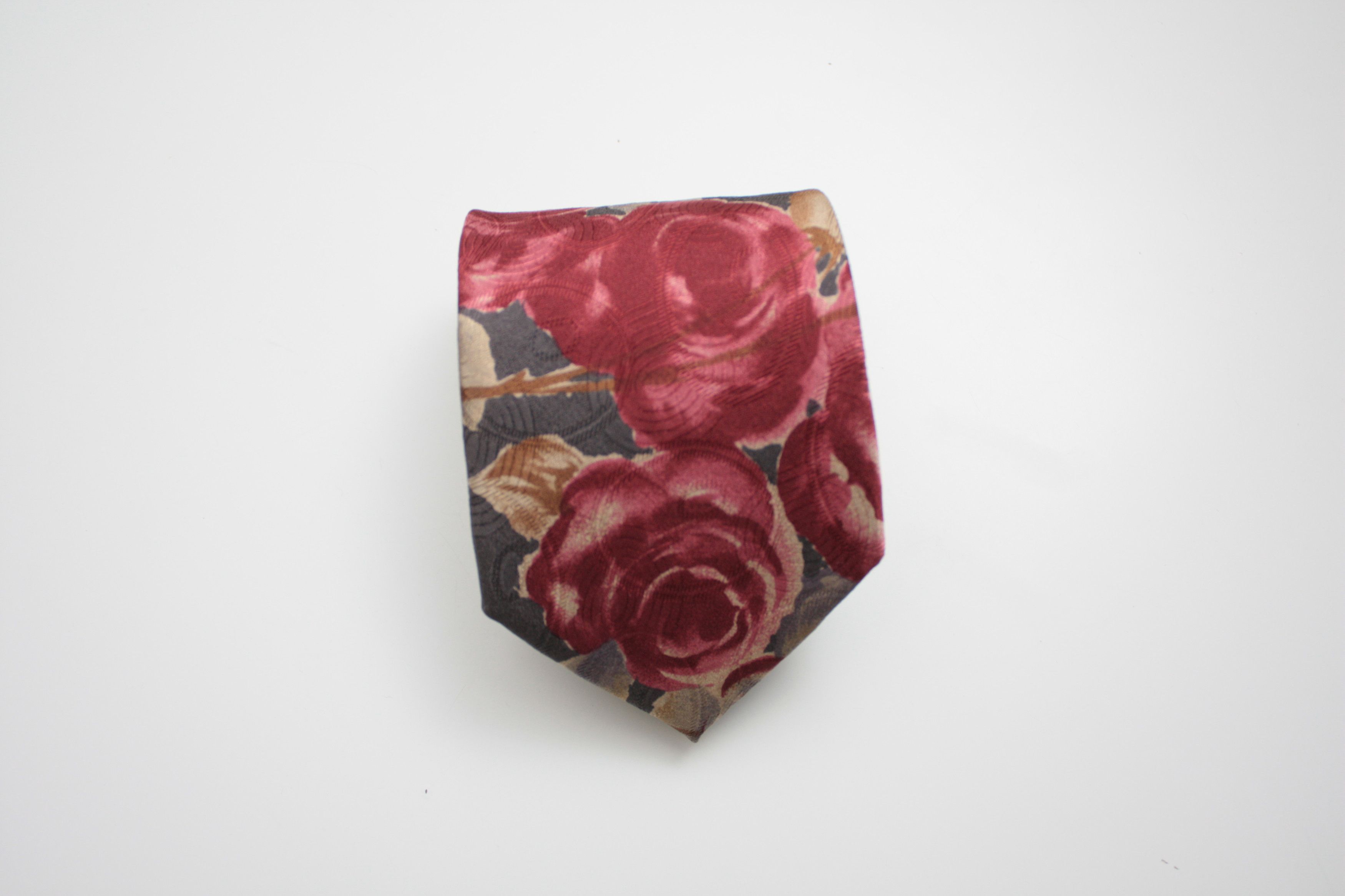 Ermenegildo Zegna Ermenegildo Zegna Floral Silk Tie Made In Italy Size ONE SIZE - 3 Thumbnail