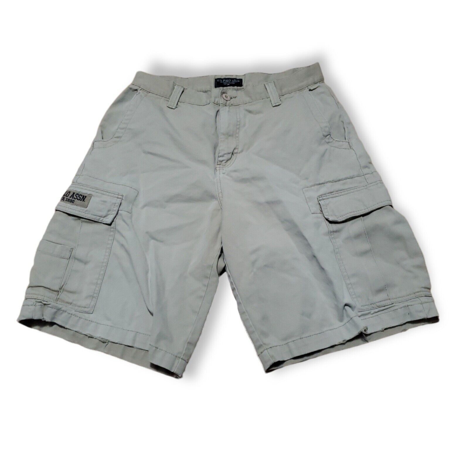 U.S. Polo Assn. US Polo Assn. Shorts Men's 32 Beige Cotton Cargo Shorts