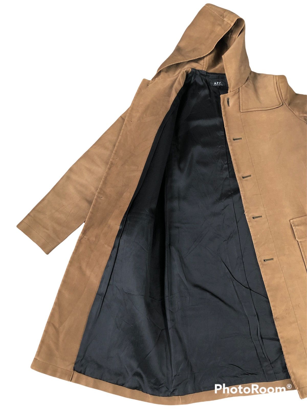 A.P.C. Rare vintage APC Trench Long Coat Made in france Size US M / EU 48-50 / 2 - 9 Thumbnail