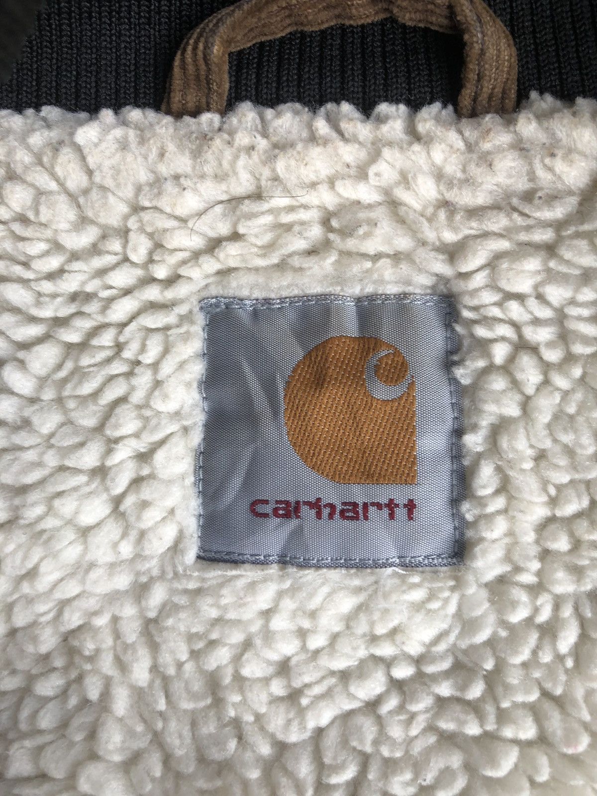 Carhartt Vintage 90s Carhartt Corduroy Jacket Lined Sherpa Size US M / EU 48-50 / 2 - 9 Thumbnail