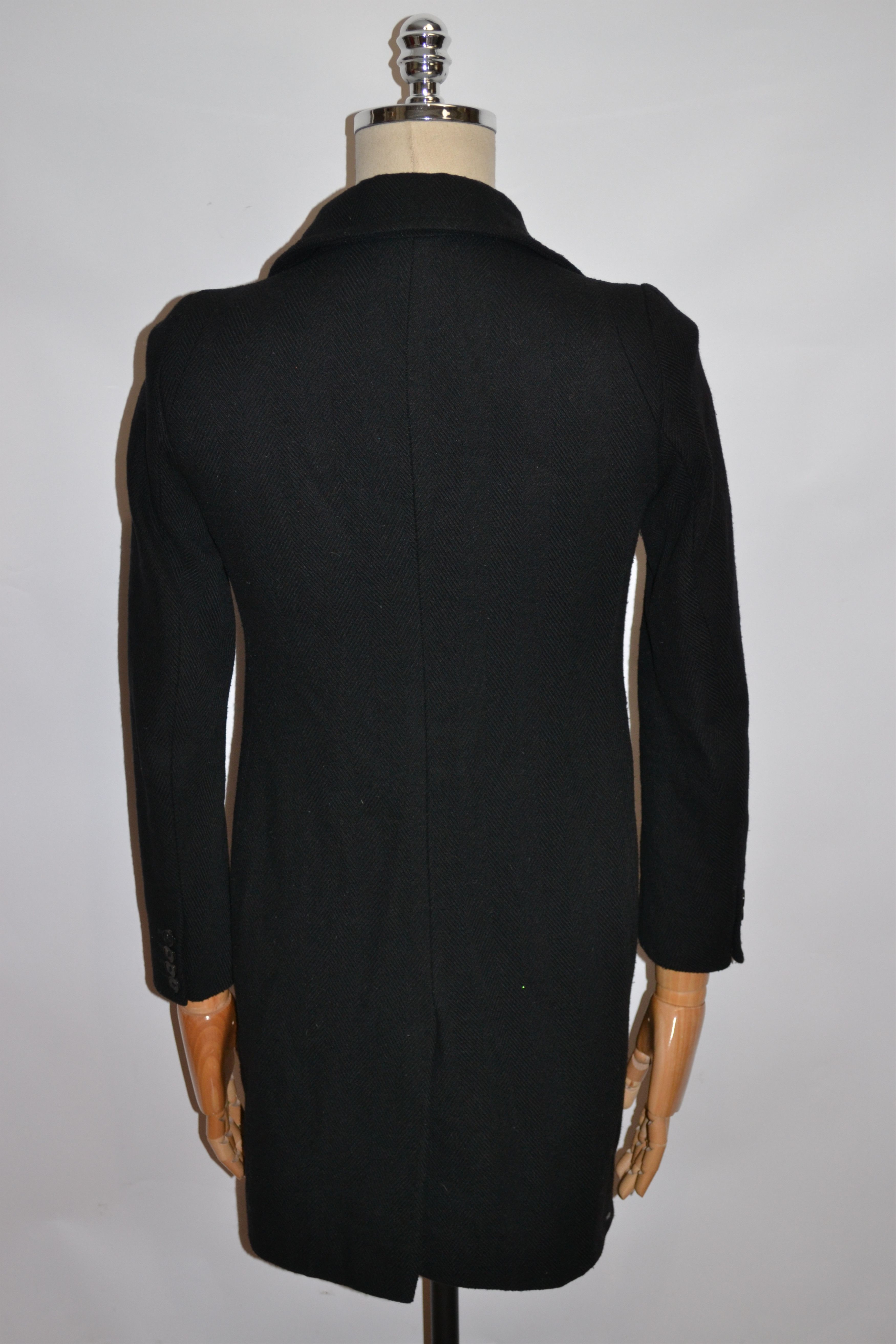 Allsaints Allsaints Wool Coat Size S / US 4 / IT 40 - 4 Thumbnail