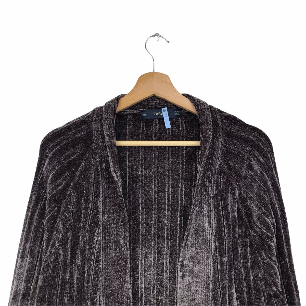 Zara ZARA FIT Corduroy Long Dress Cardigan Jumper Size US S / EU 44-46 / 1 - 3 Thumbnail