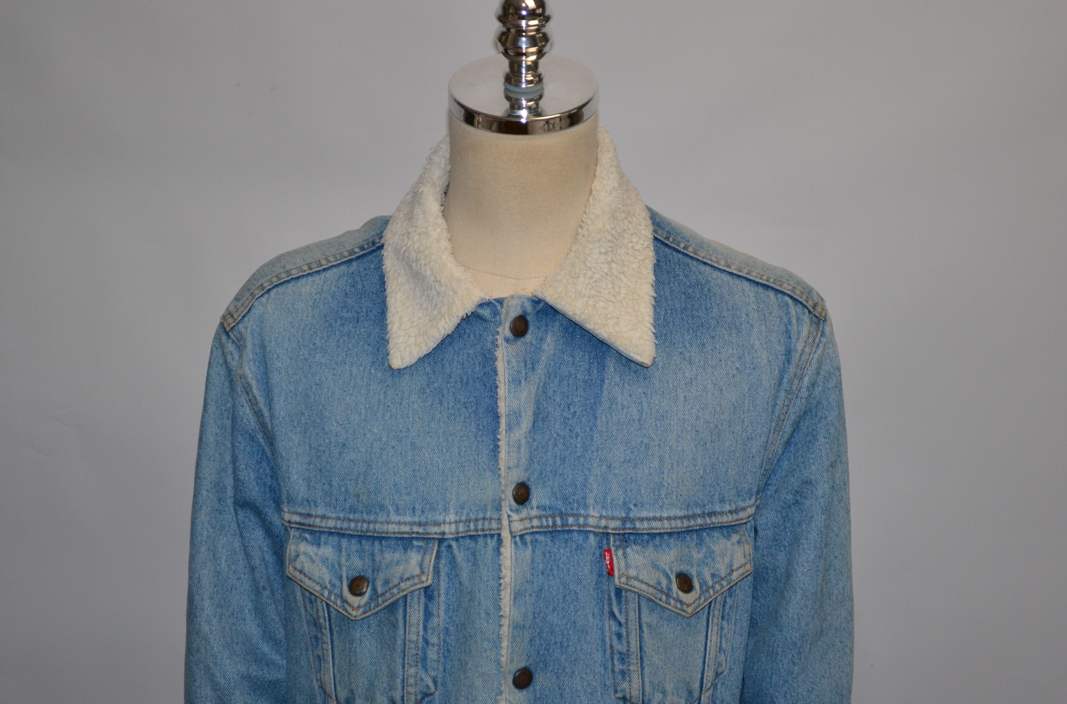 Levi's LEVI'S Sherpa Jacket Size M Size US M / EU 48-50 / 2 - 3 Thumbnail