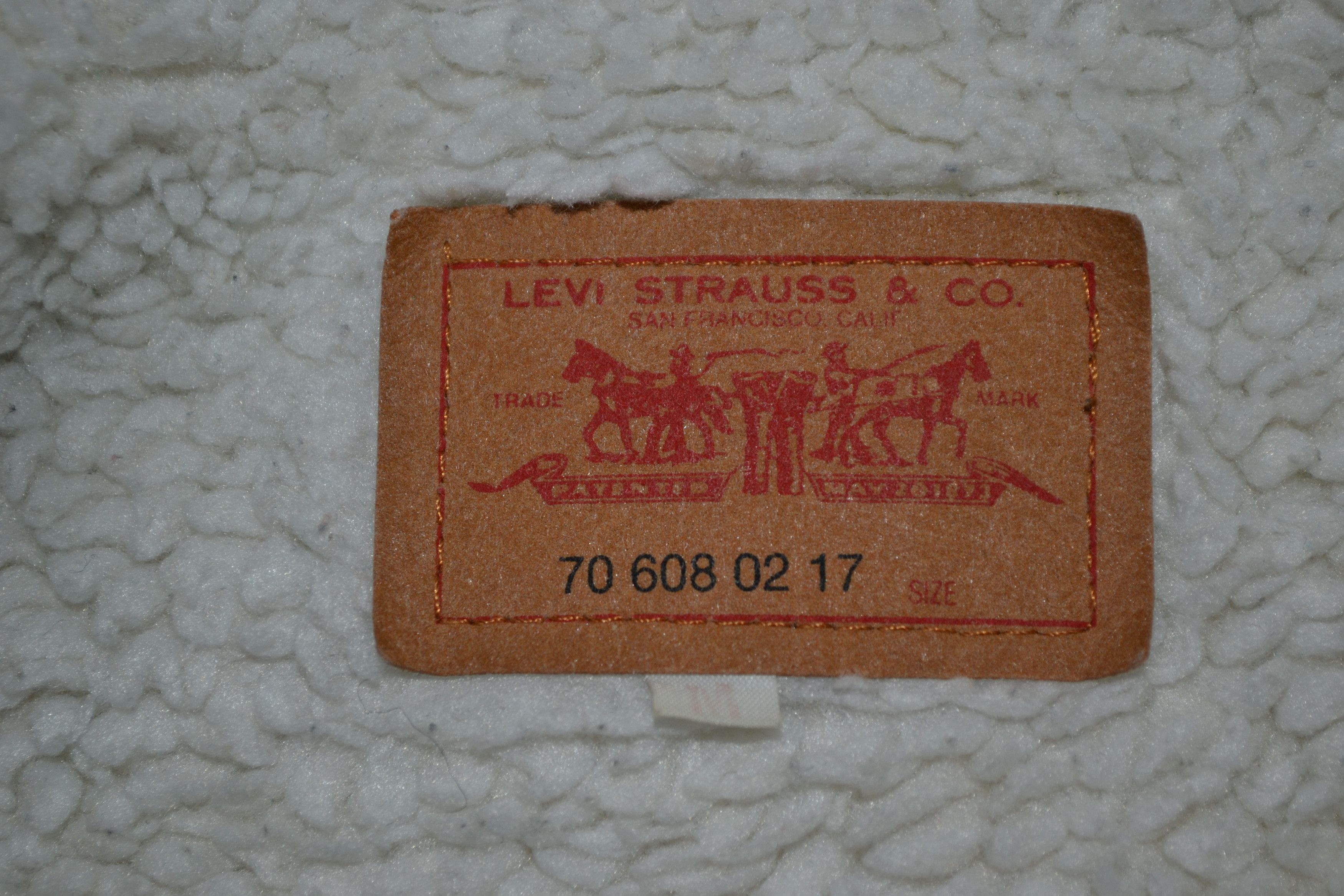 Levi's LEVI'S Sherpa Jacket Size M Size US M / EU 48-50 / 2 - 6 Thumbnail