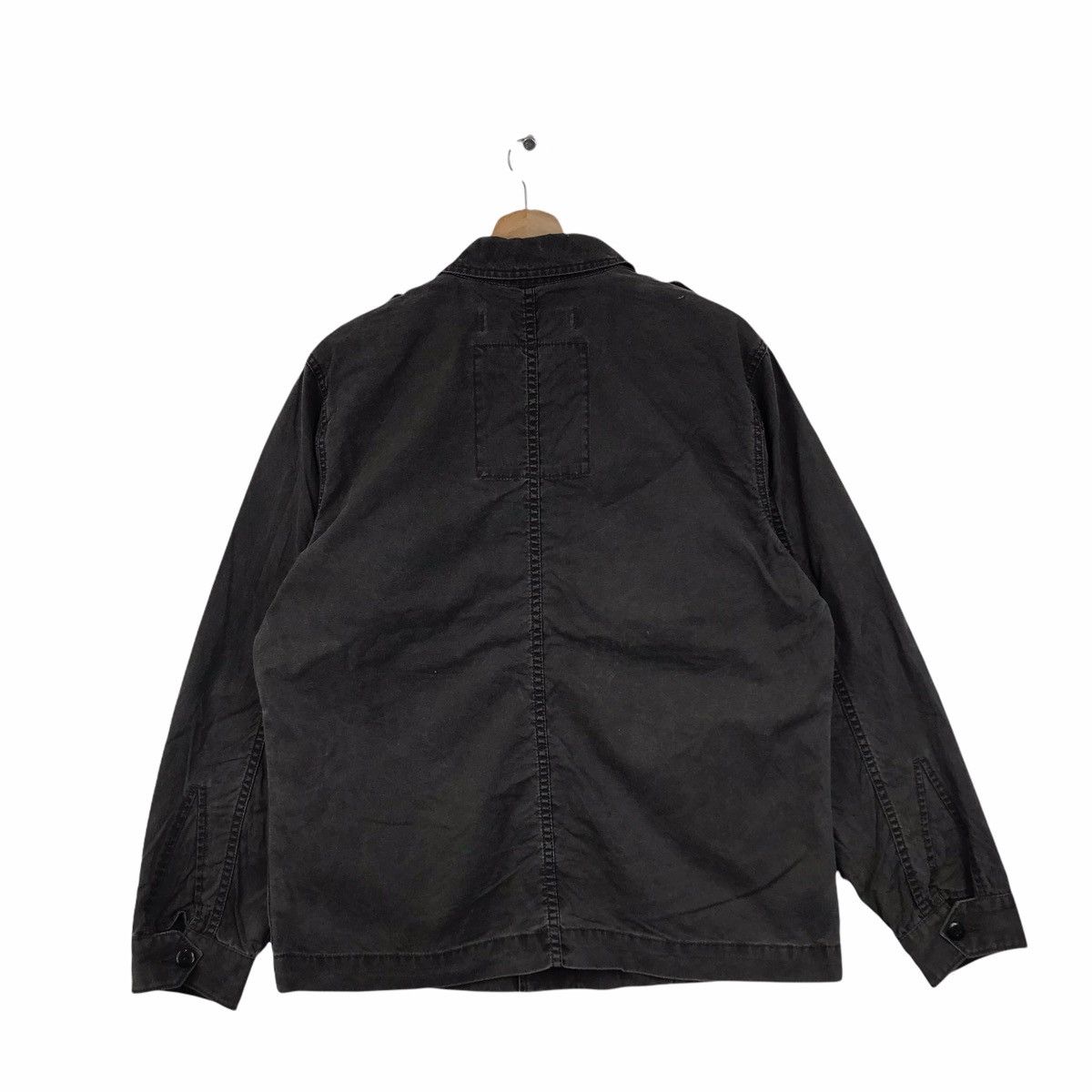 Japanese Brand ALPHASOPHY Japanese Brand Grey Jeans Jacket Size US L / EU 52-54 / 3 - 2 Thumbnail