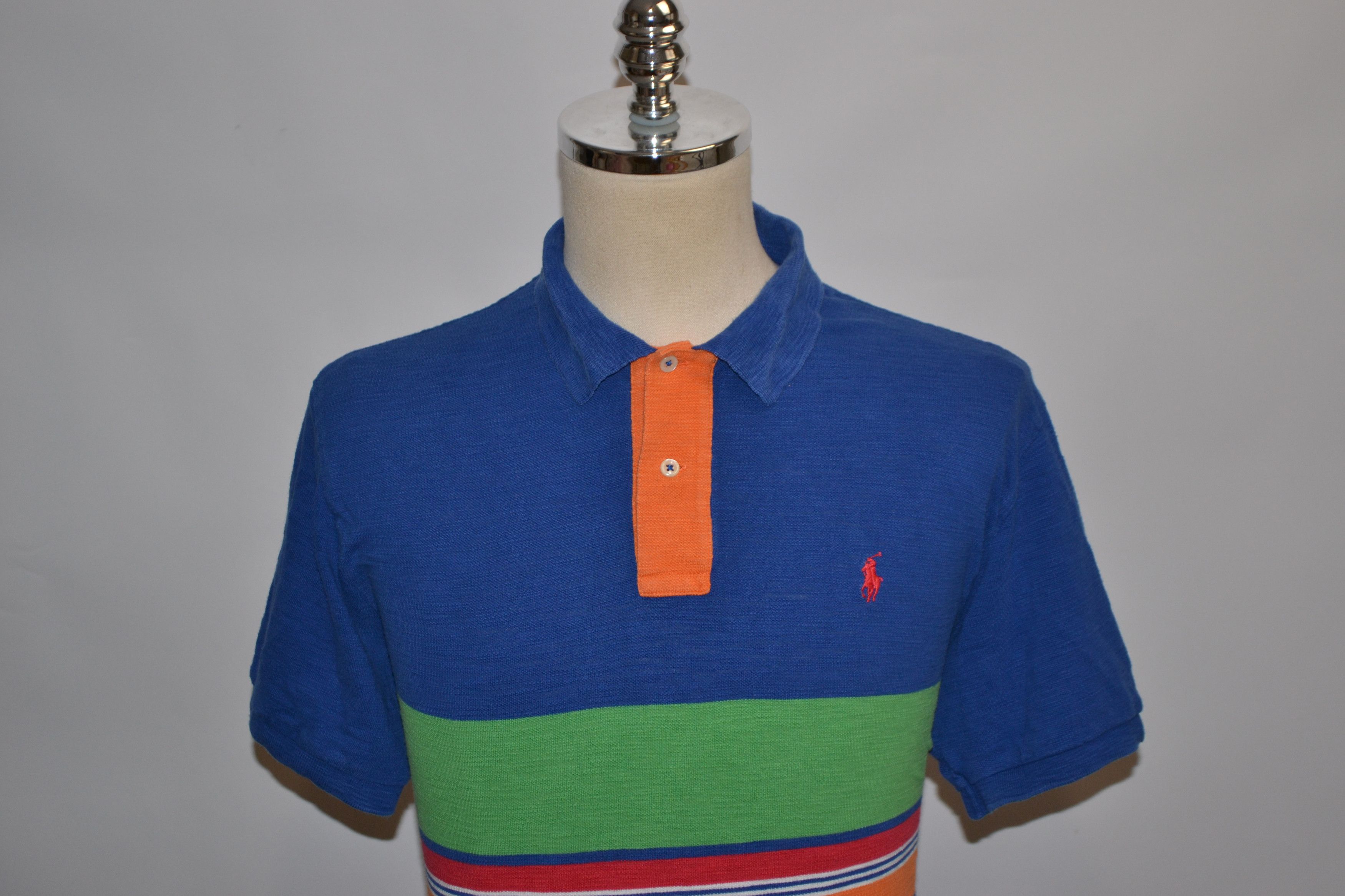Polo Ralph Lauren Men's RALPH LAUREN Short Sleeve Polo Shirt Size US L / EU 52-54 / 3 - 4 Thumbnail