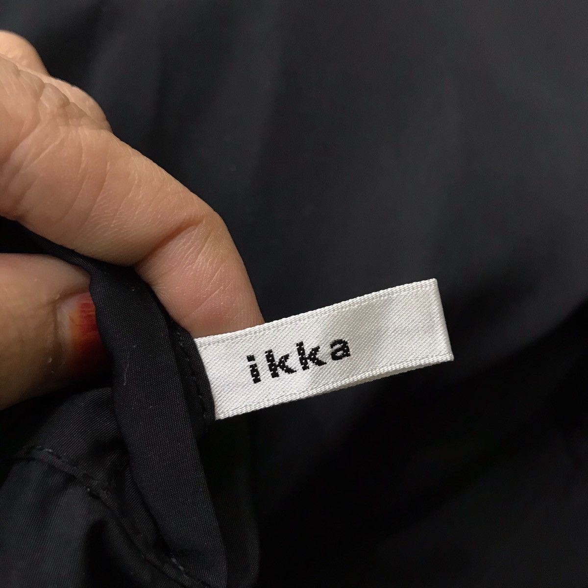 Japanese Brand IKKA Japanese Brand Black Zipper Reversible Sweater Jacket Size US L / EU 52-54 / 3 - 4 Thumbnail