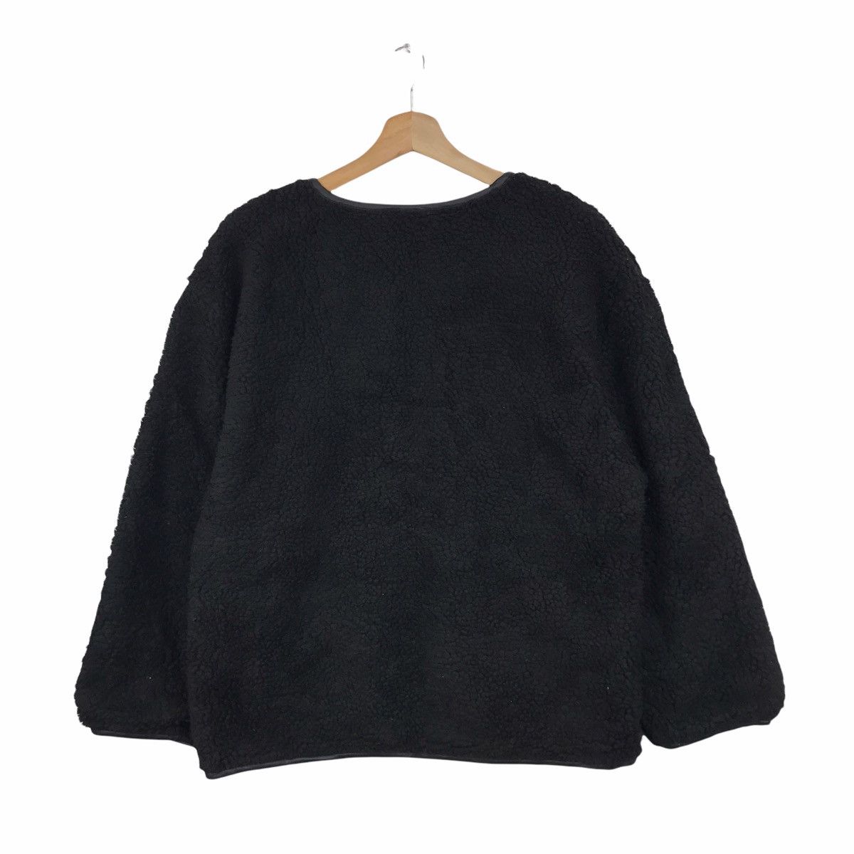 Japanese Brand IKKA Japanese Brand Black Zipper Reversible Sweater Jacket Size US L / EU 52-54 / 3 - 6 Thumbnail
