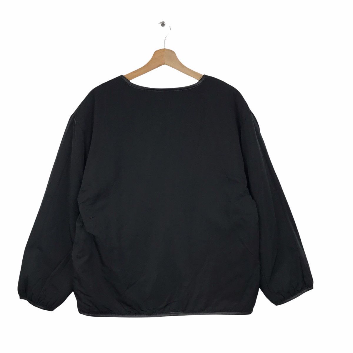 Japanese Brand IKKA Japanese Brand Black Zipper Reversible Sweater Jacket Size US L / EU 52-54 / 3 - 2 Thumbnail