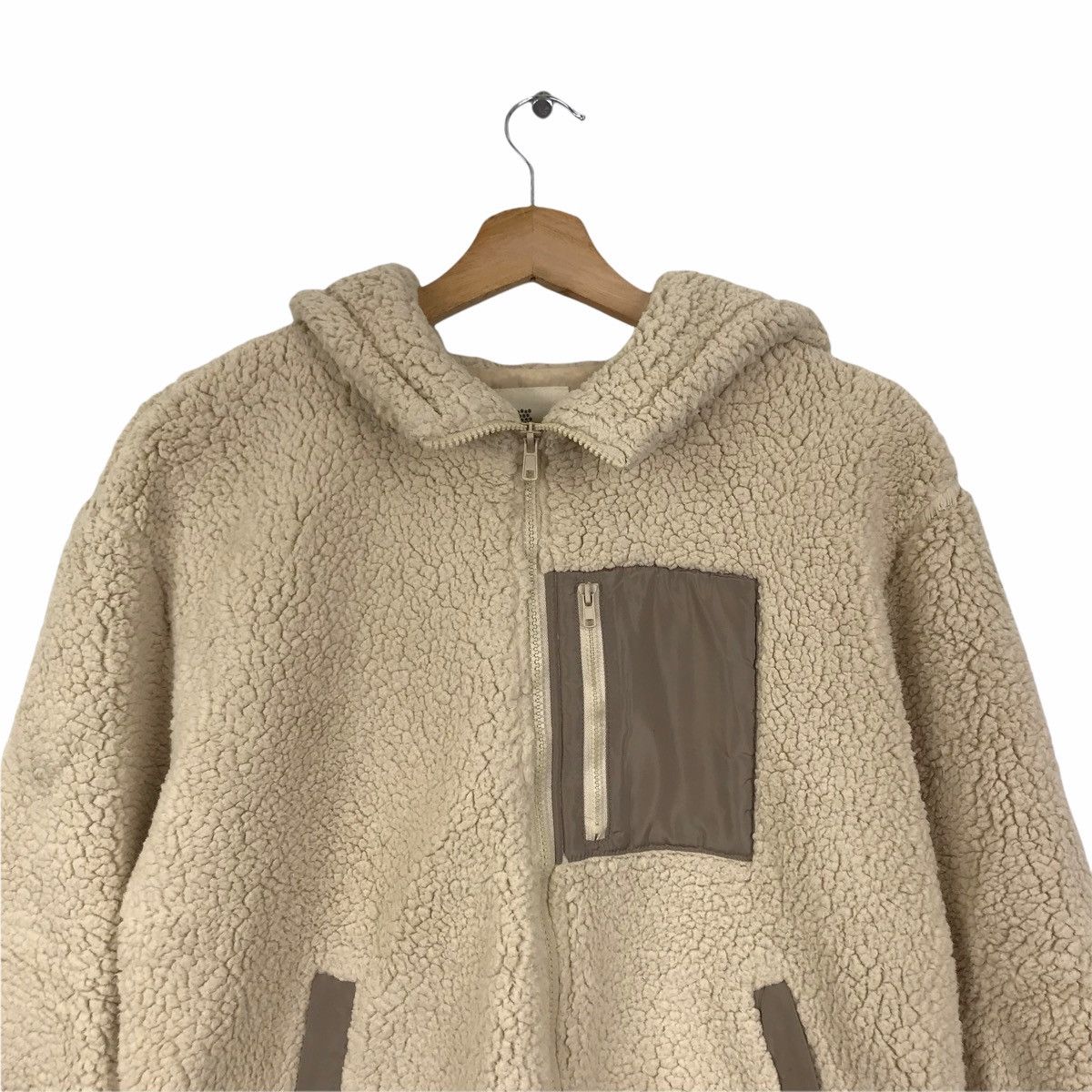 Japanese Brand R.P.S RPS Japanese Brand Cream Fleece Single Pocket Size US M / EU 48-50 / 2 - 3 Thumbnail