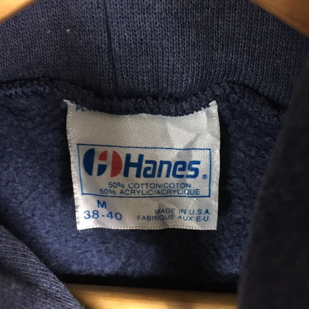 Vintage 90s AMERICAN FOOTBALL SEAGULLS Usa Blue Hoodie Sweatshirt Size US M / EU 48-50 / 2 - 4 Thumbnail