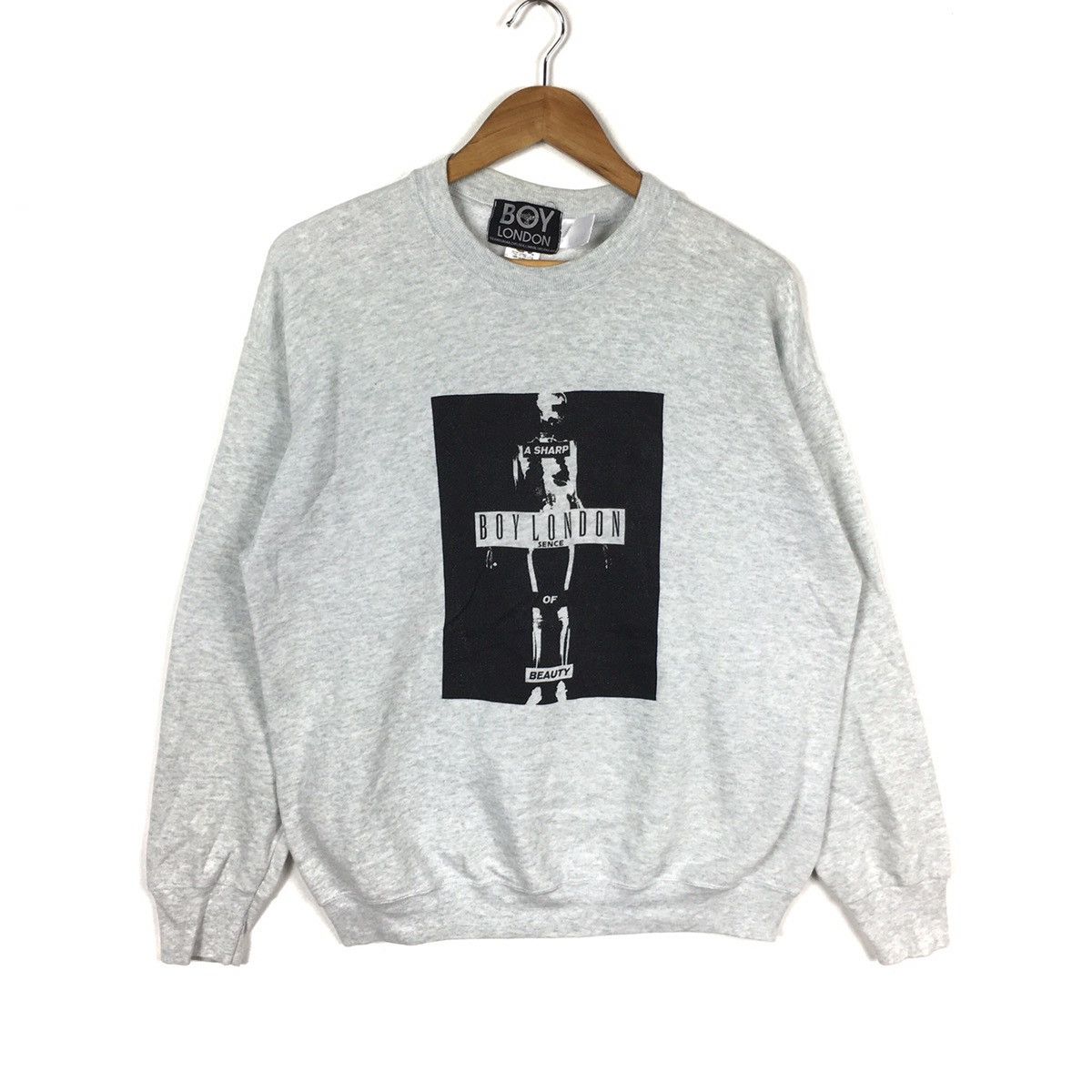 Boy London Vintage 90s BOY LONDON A Sharp Of Beauty USA International Size US L / EU 52-54 / 3 - 1 Thumbnail