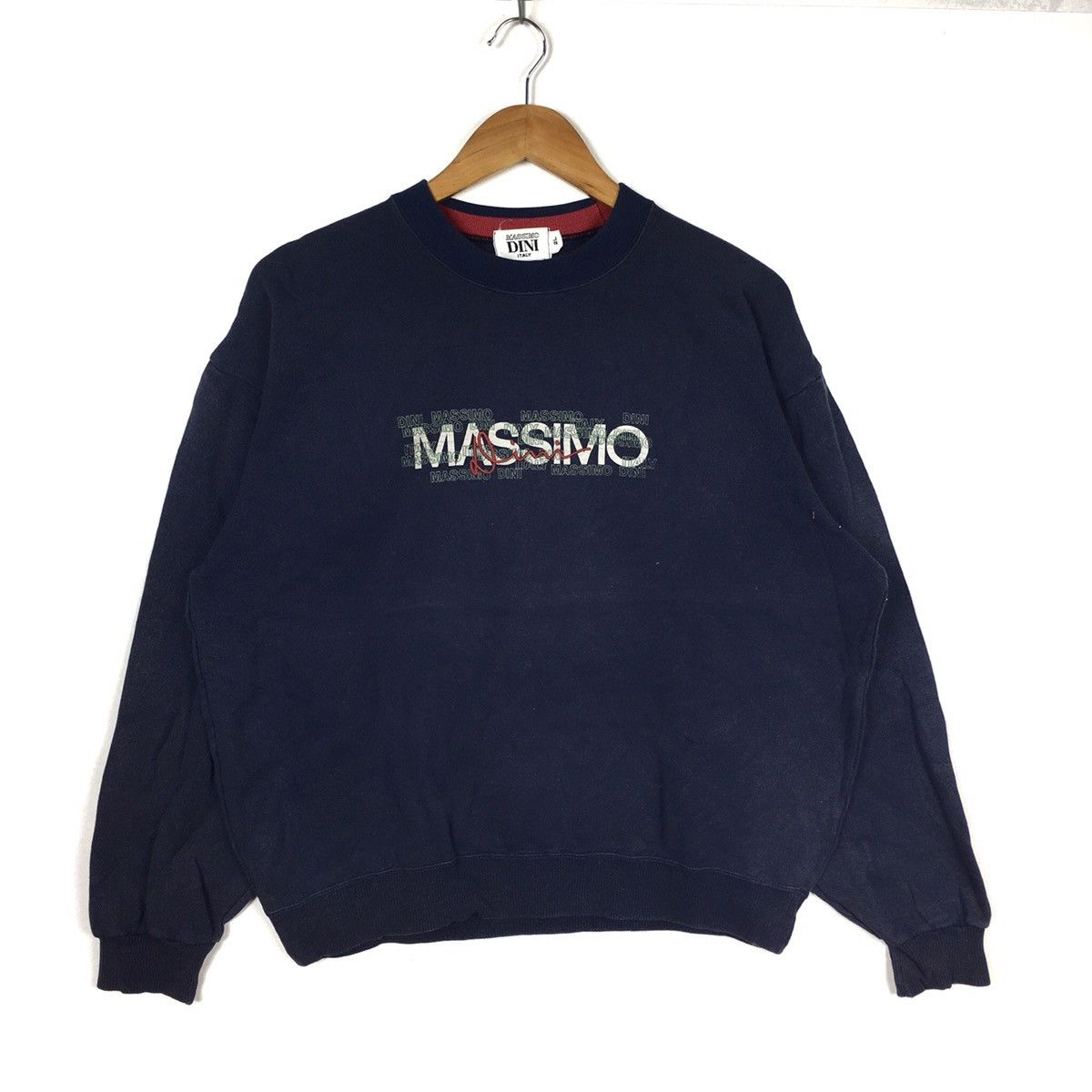 Vintage MASSIMO DINI ITALY Paris Embroidered Multi Color
