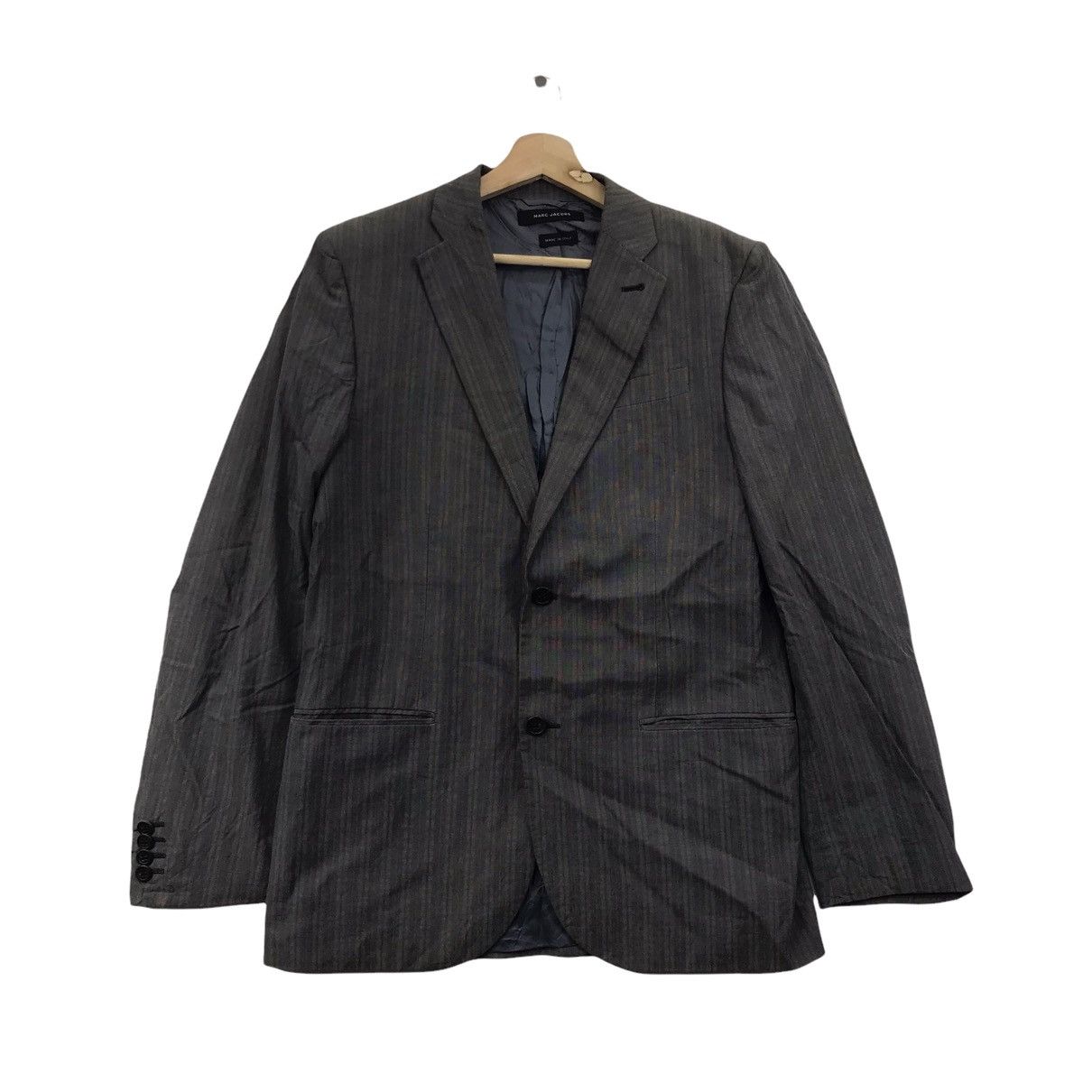 Marc Jacobs MARC JACOBS ITALY Stripes Usa Brand Blazer Coat Jacket Size US M / EU 48-50 / 2 - 1 Thumbnail