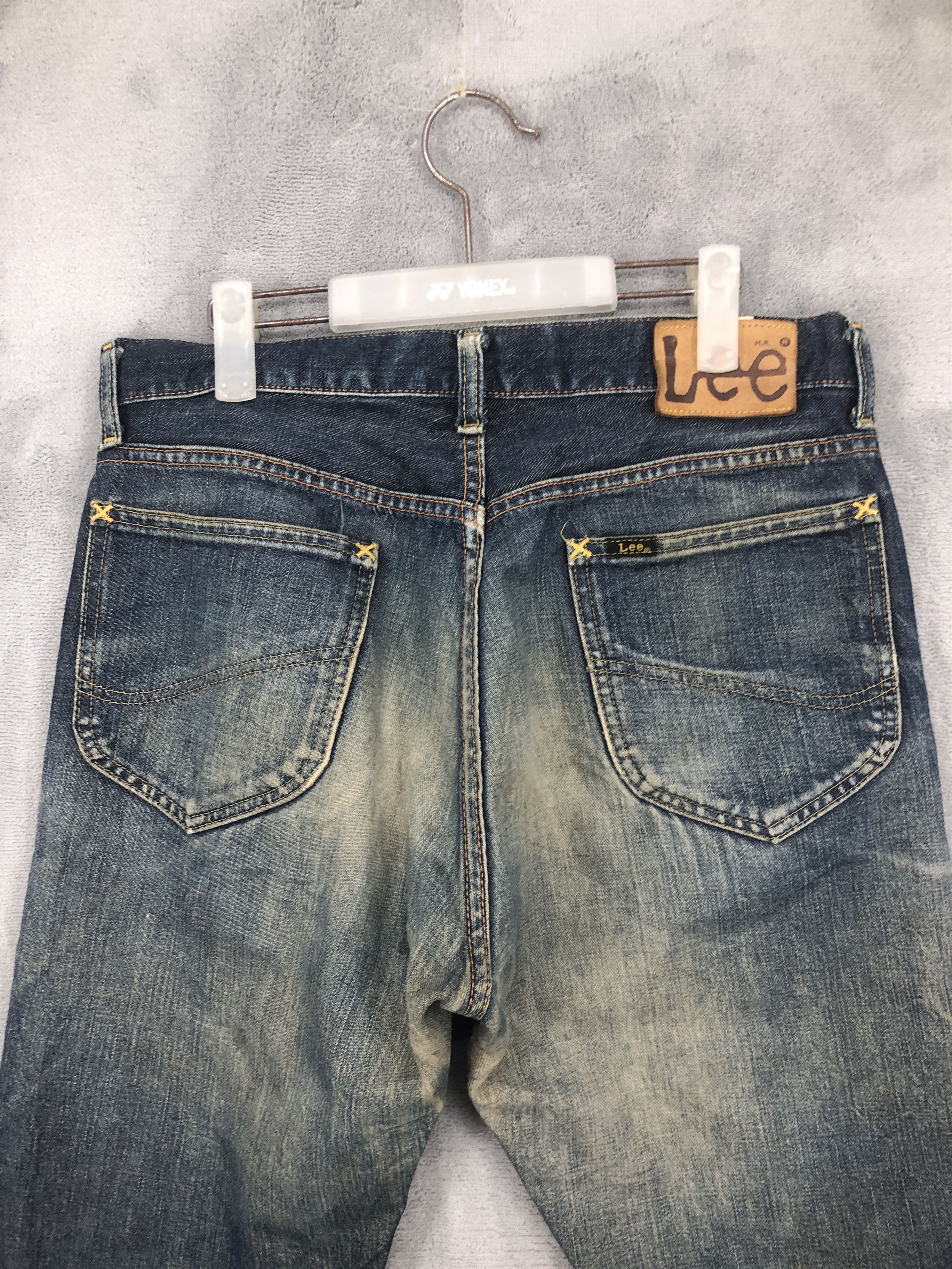 Jean × Lee × Vintage Vintage Lee Distressed Denim Jeans 32x32 Size US 32 / EU 48 - 5 Thumbnail