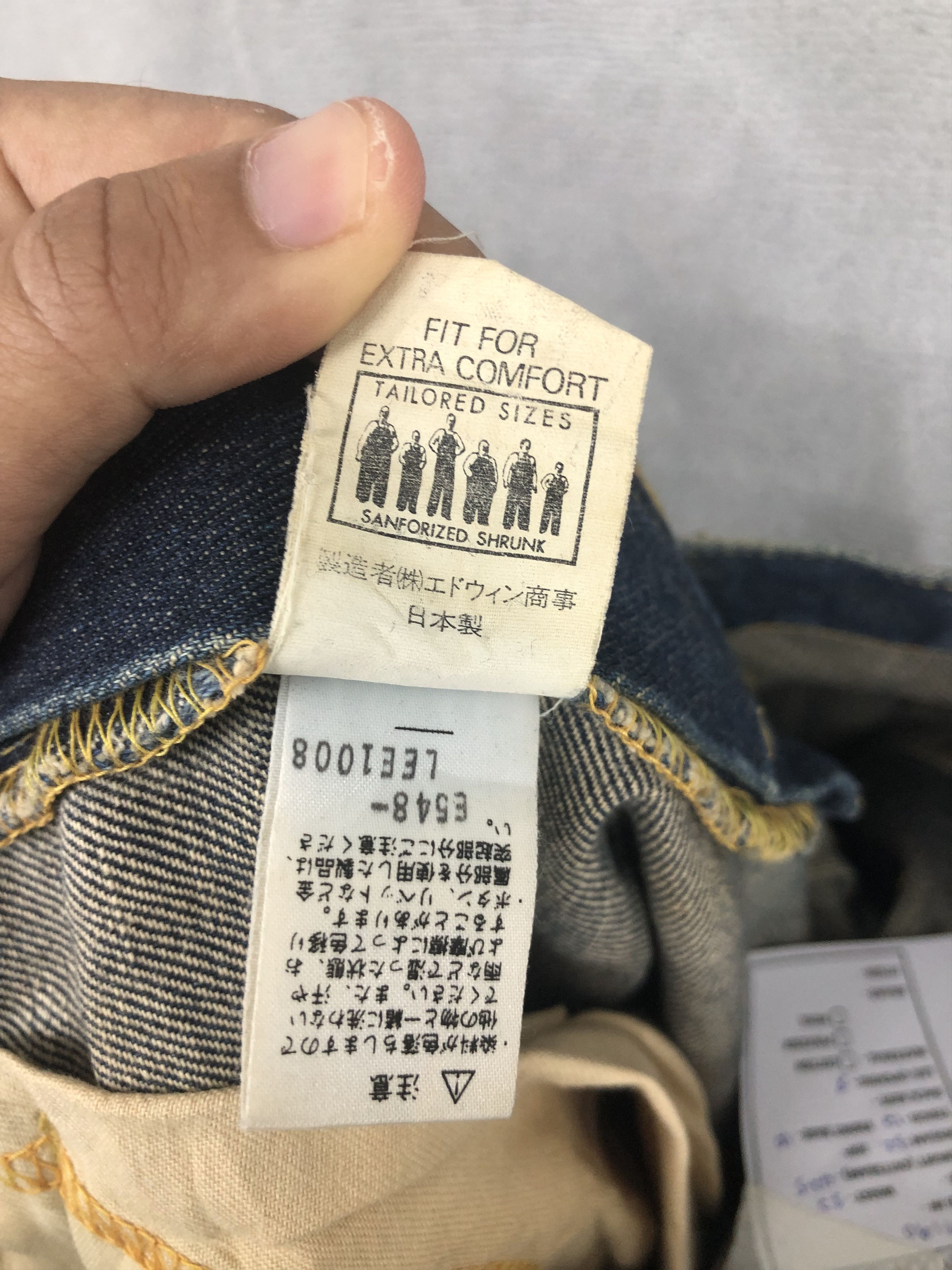 Jean × Lee × Vintage Vintage Lee Distressed Denim Jeans 32x32 Size US 32 / EU 48 - 13 Thumbnail