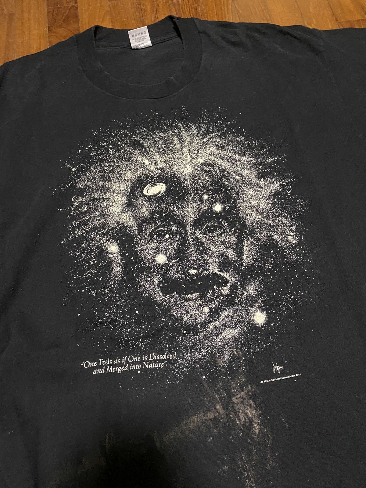 RARE Vintage ‘93 Einstein Museum Glow in the Dark Tee