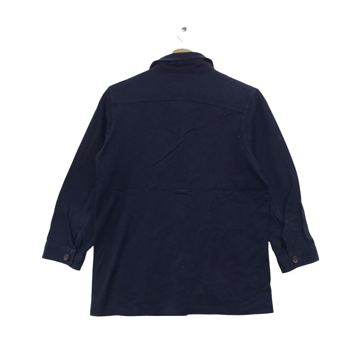 Ships Jet Blue SHIPS JET BLUE Japanese Brand Crop Sleeve Coat Jacket Size US S / EU 44-46 / 1 - 7 Thumbnail