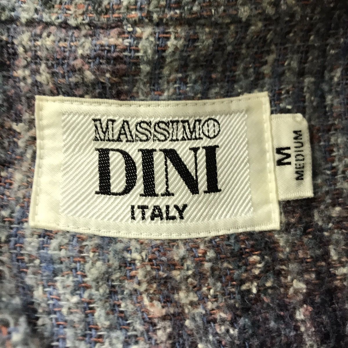 Vintage MASSIMO DINI ITALY Brand Design Wool Coat Jacket Size US M / EU 48-50 / 2 - 4 Thumbnail