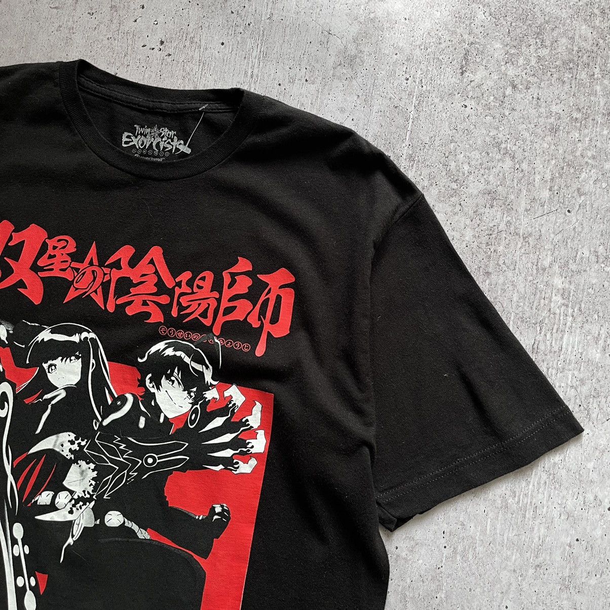 Anime Twin star exorcist anime black tee (soul eater one piece) Size US L / EU 52-54 / 3 - 3 Thumbnail