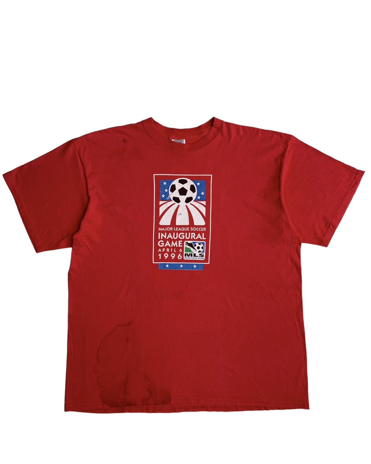 Other Vintage 1996s Nike MLS Tee Made in USA Size US XL / EU 56 / 4 - 1 Thumbnail