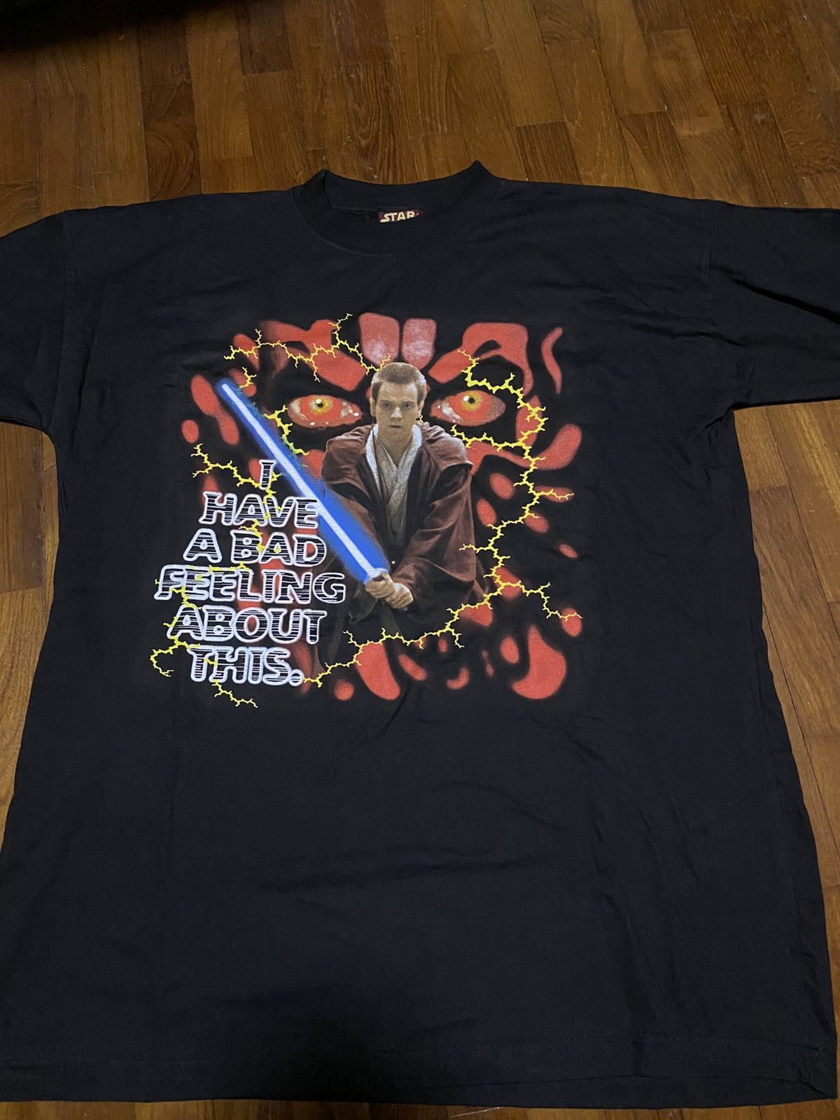 Star Wars × Vintage Vintage ‘99 Star Wars Episode 1 Obi Wan Darth Maul Tee Size US L / EU 52-54 / 3 - 6 Thumbnail