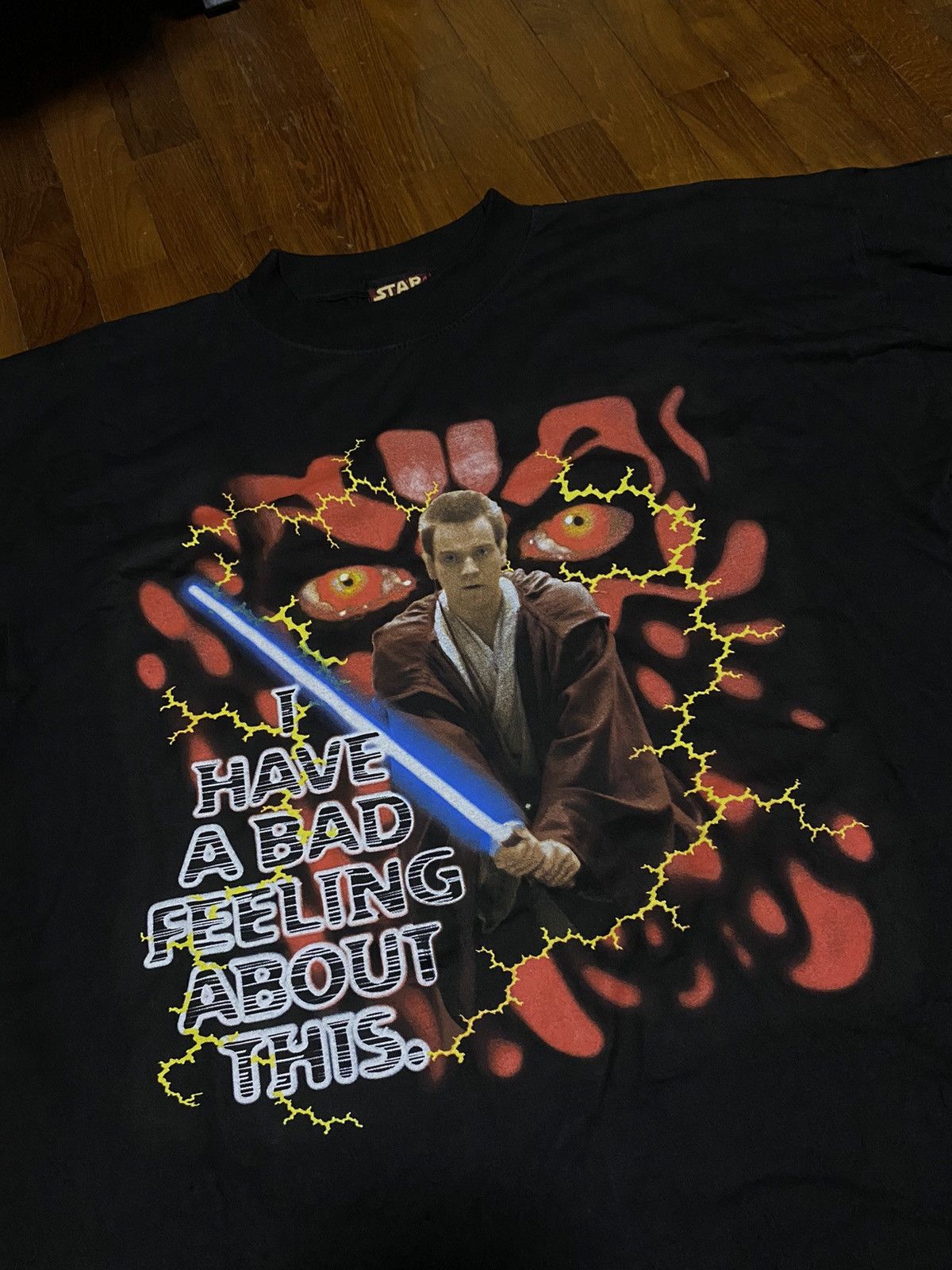 Star Wars × Vintage Vintage ‘99 Star Wars Episode 1 Obi Wan Darth Maul Tee Size US L / EU 52-54 / 3 - 5 Thumbnail