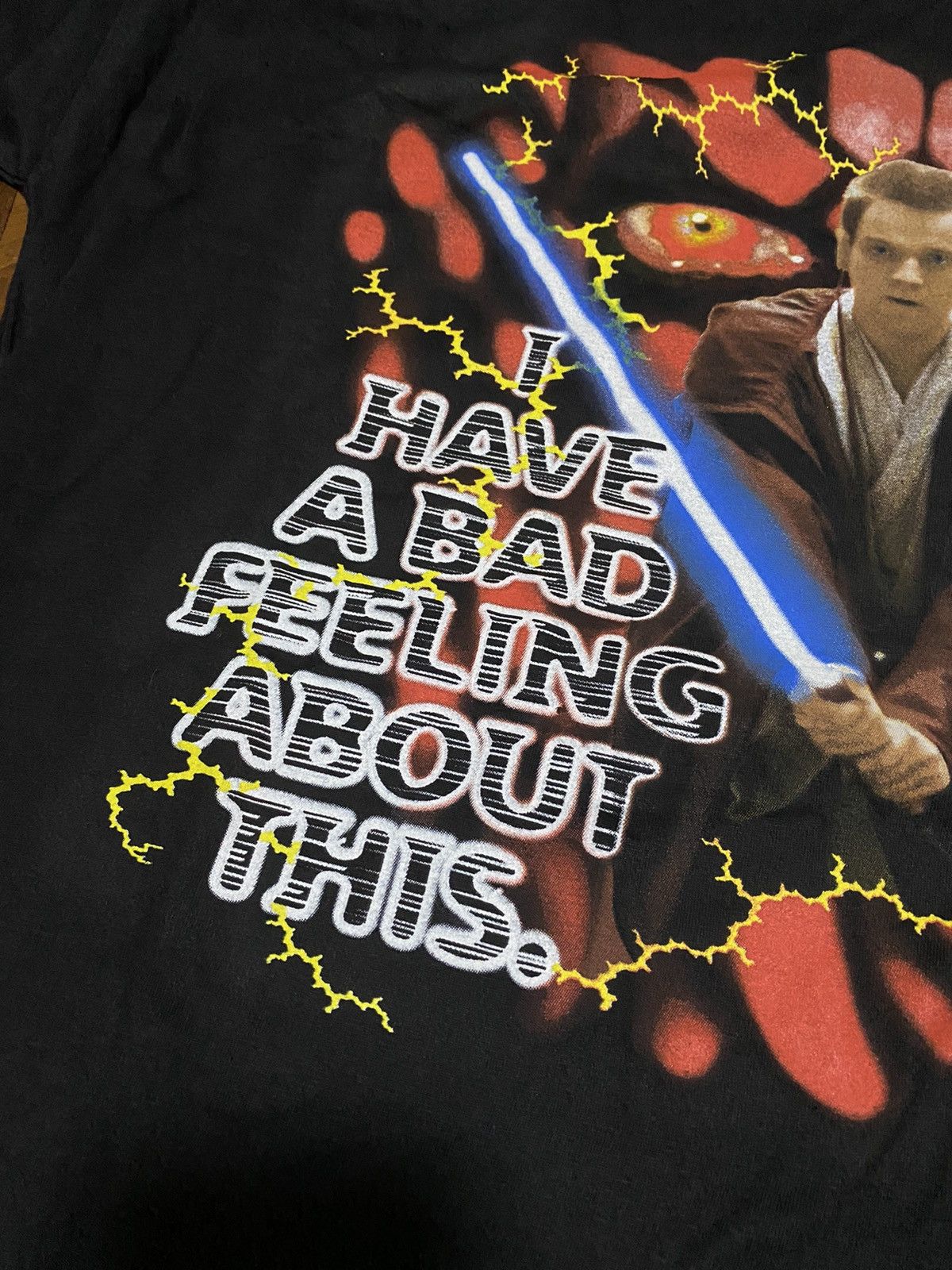 Star Wars × Vintage Vintage ‘99 Star Wars Episode 1 Obi Wan Darth Maul Tee Size US L / EU 52-54 / 3 - 4 Thumbnail