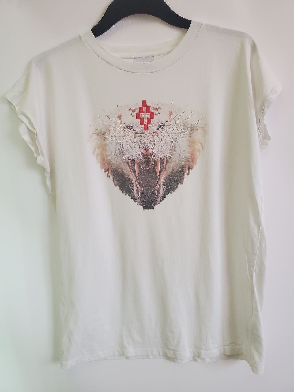 Marcelo Burlon King Of Milan Tiger Print Glamour T-Shirt