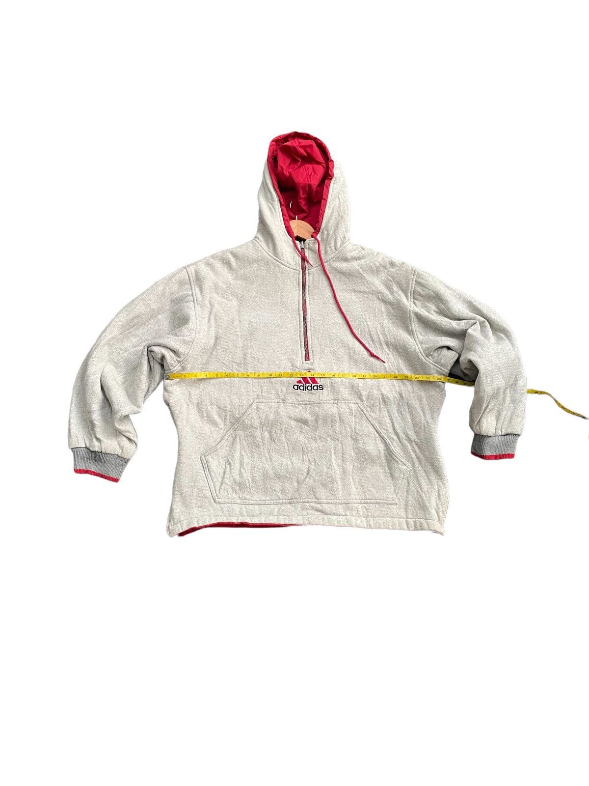 Adidas Vintage Adidas Reverseable Pullover Size US L / EU 52-54 / 3 - 3 Thumbnail