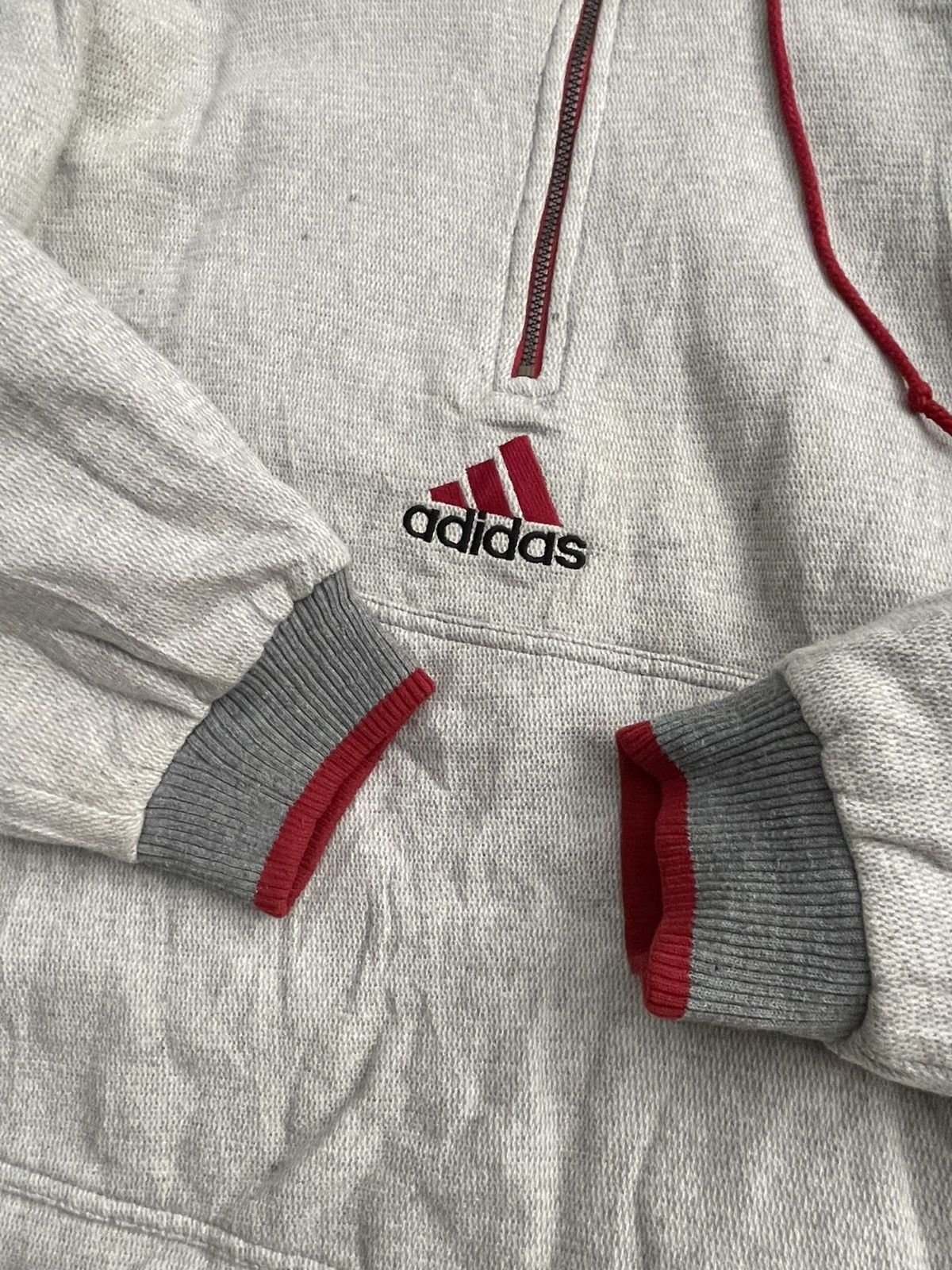 Adidas Vintage Adidas Reverseable Pullover Size US L / EU 52-54 / 3 - 18 Thumbnail