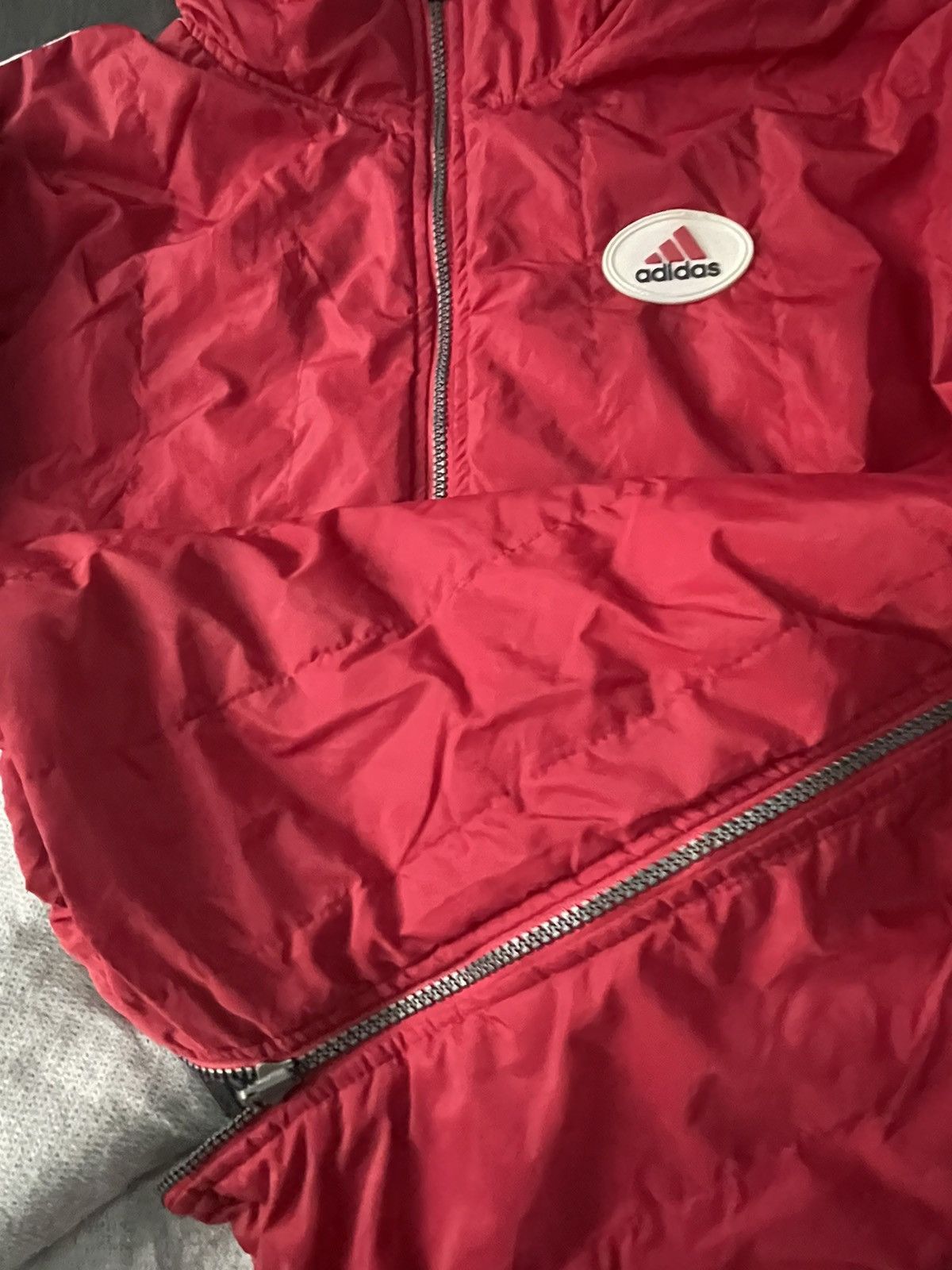 Adidas Vintage Adidas Reverseable Pullover Size US L / EU 52-54 / 3 - 16 Thumbnail